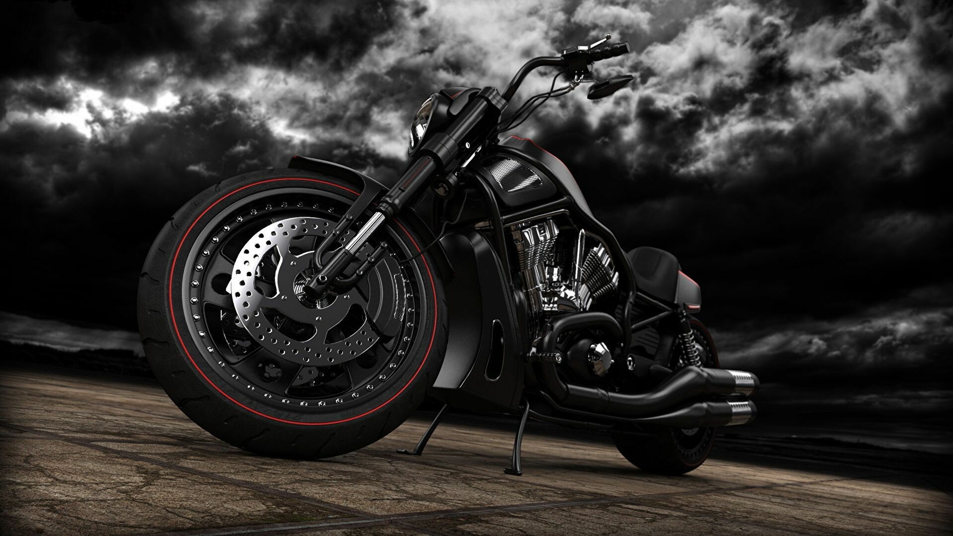 Harley-Davidson Auto, Iconic motorcycles, Road riding, Classic design, 1920x1080 Full HD Desktop