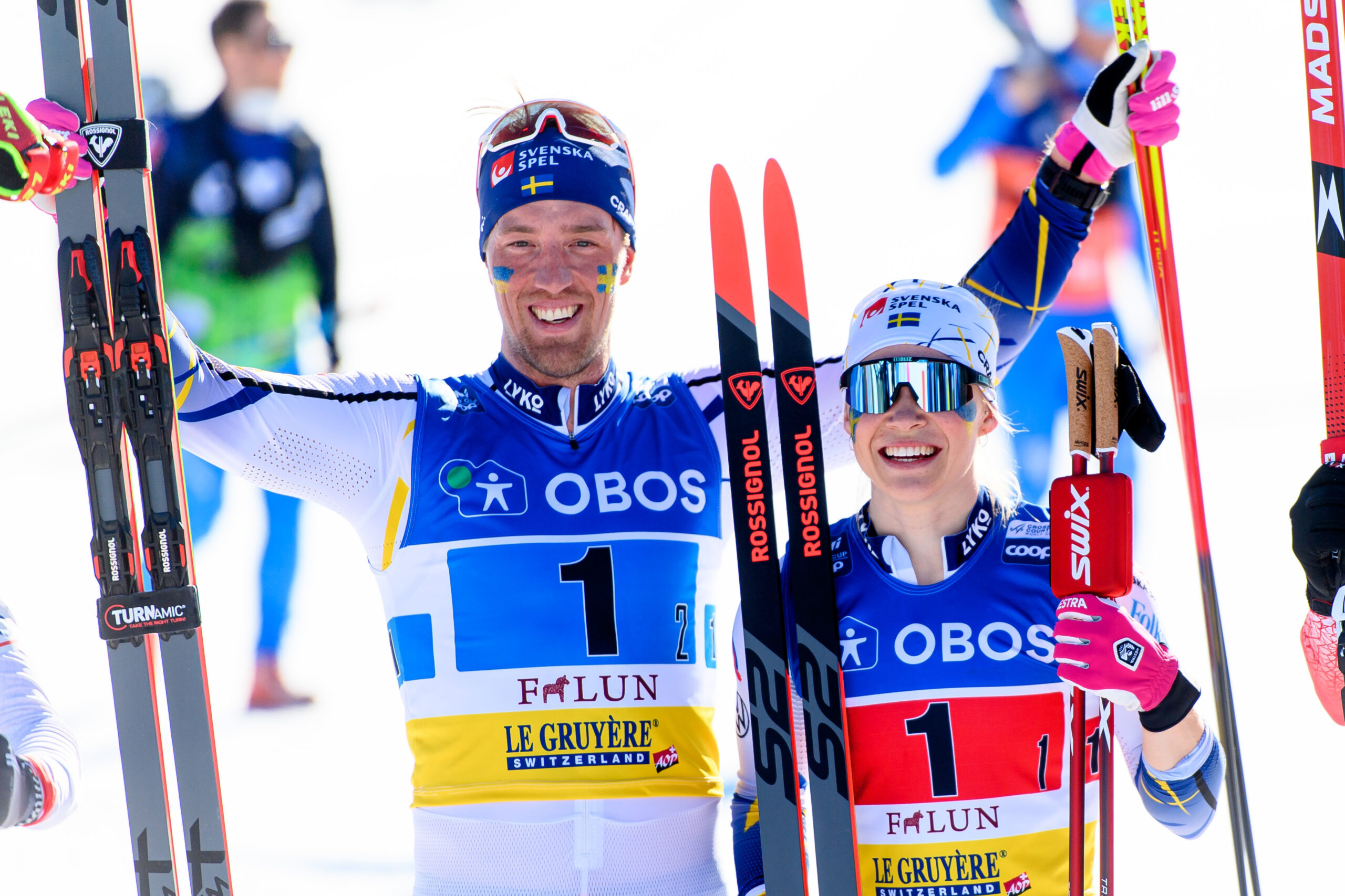 Jonna Sundling, Mixed Team Sprint, Falun World Cup, 2560x1710 HD Desktop