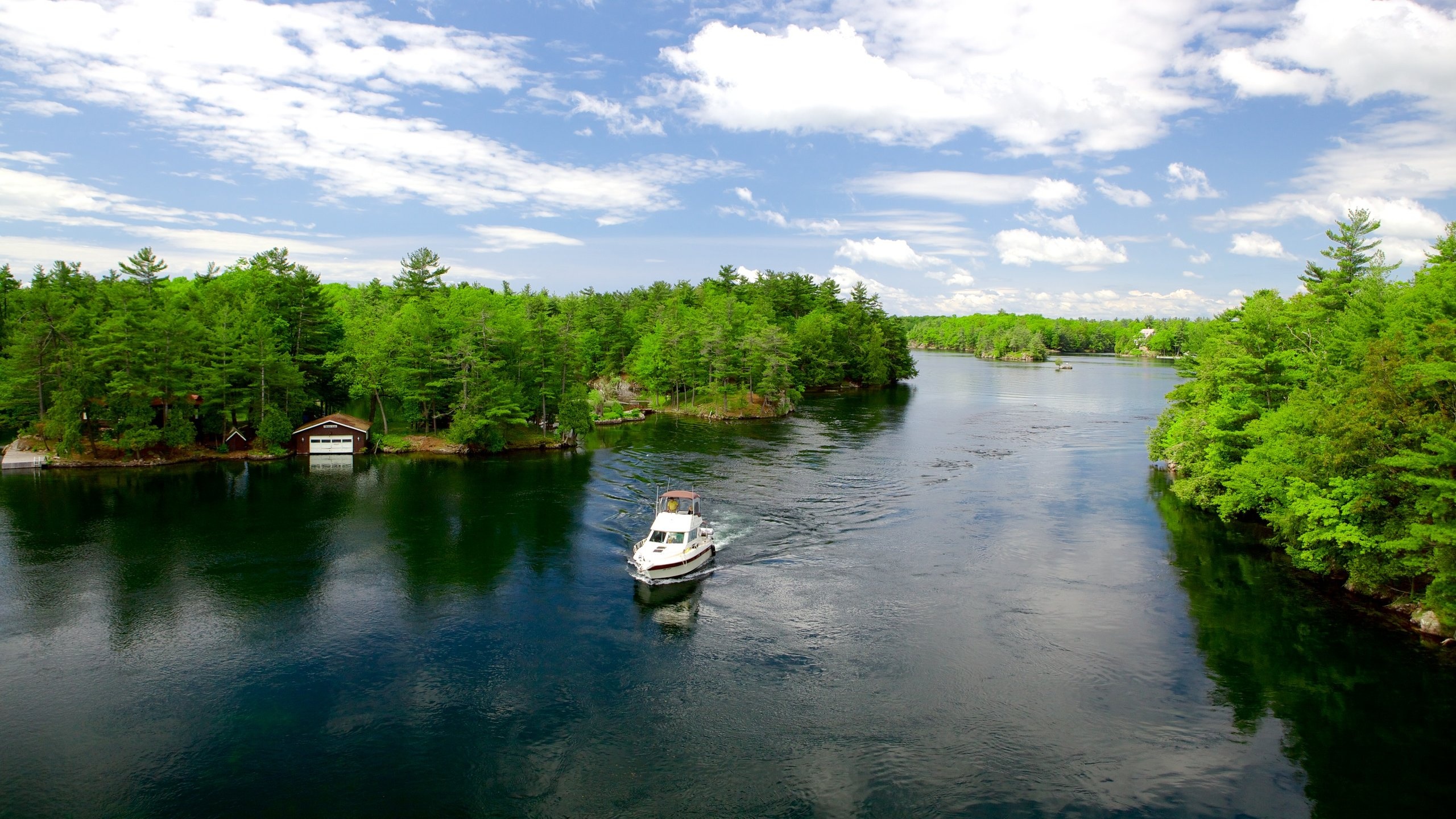 St. Lawrence River, Thousand Islands, 2560x1440 HD Desktop