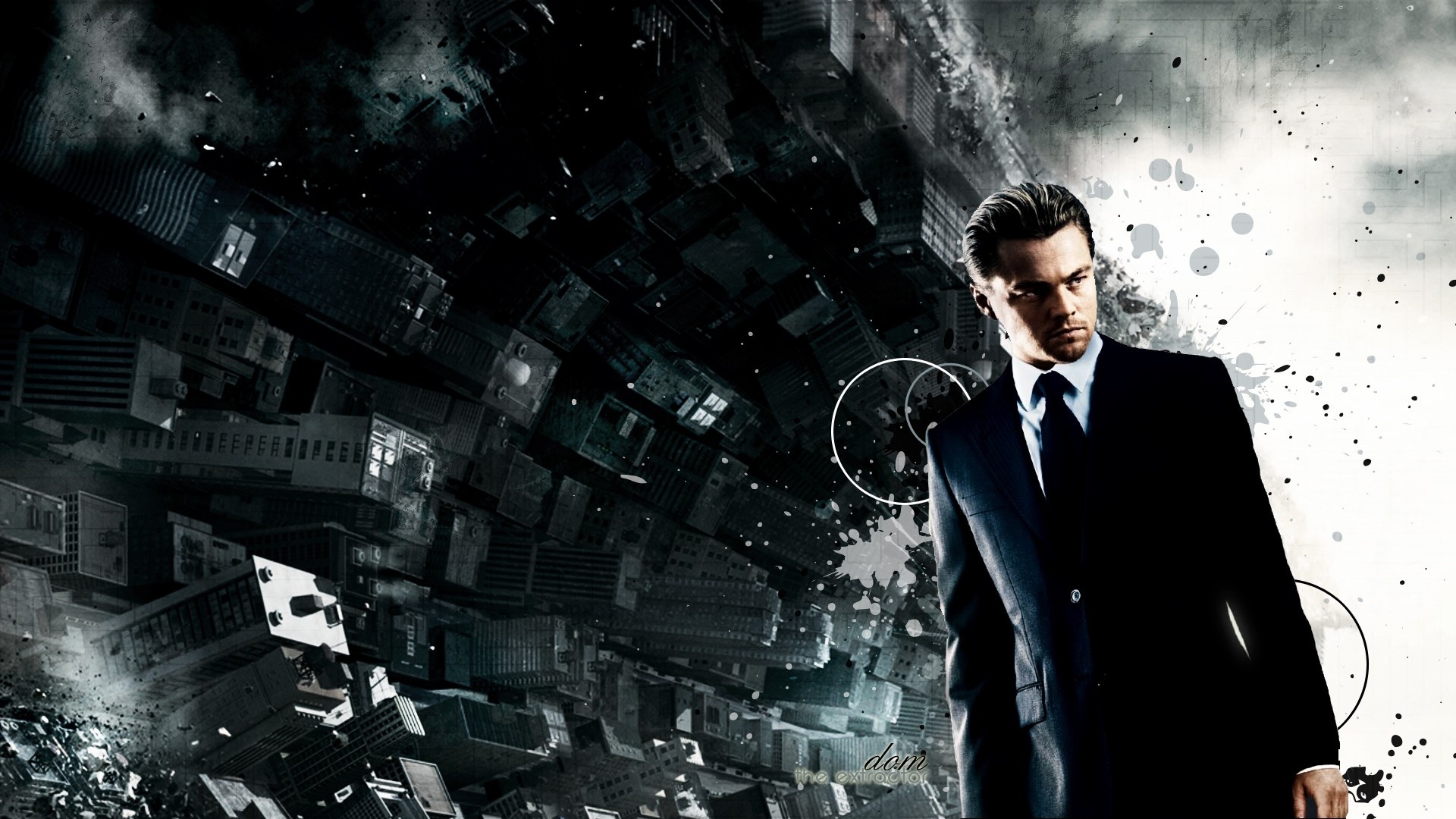 Inception characters, Leonardo DiCaprio, Movie posters, Wallpaper, 1920x1080 Full HD Desktop