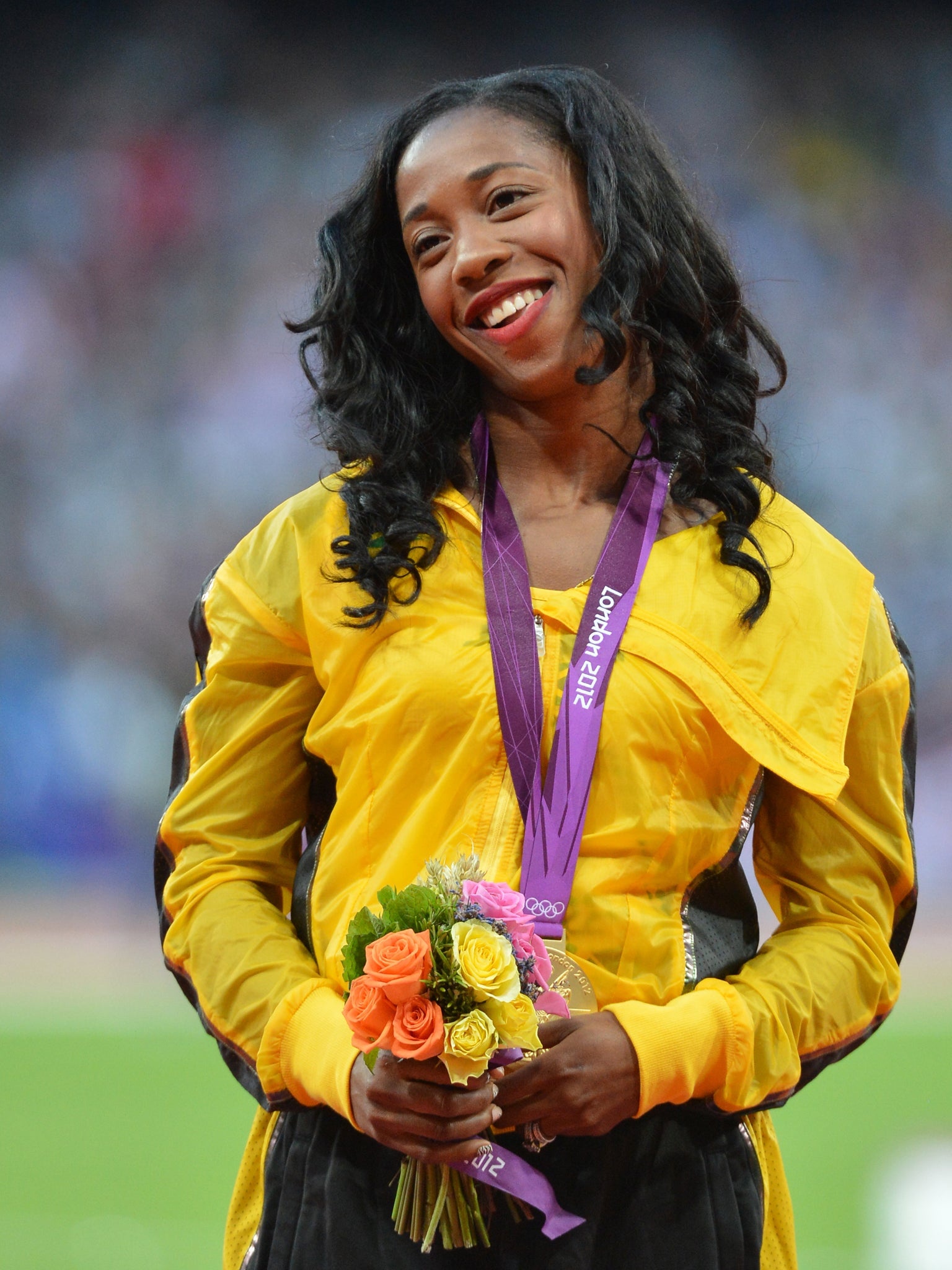 London 2012 Olympics, Shelly-Ann Fraser-Pryce Wallpaper, 1540x2050 HD Phone