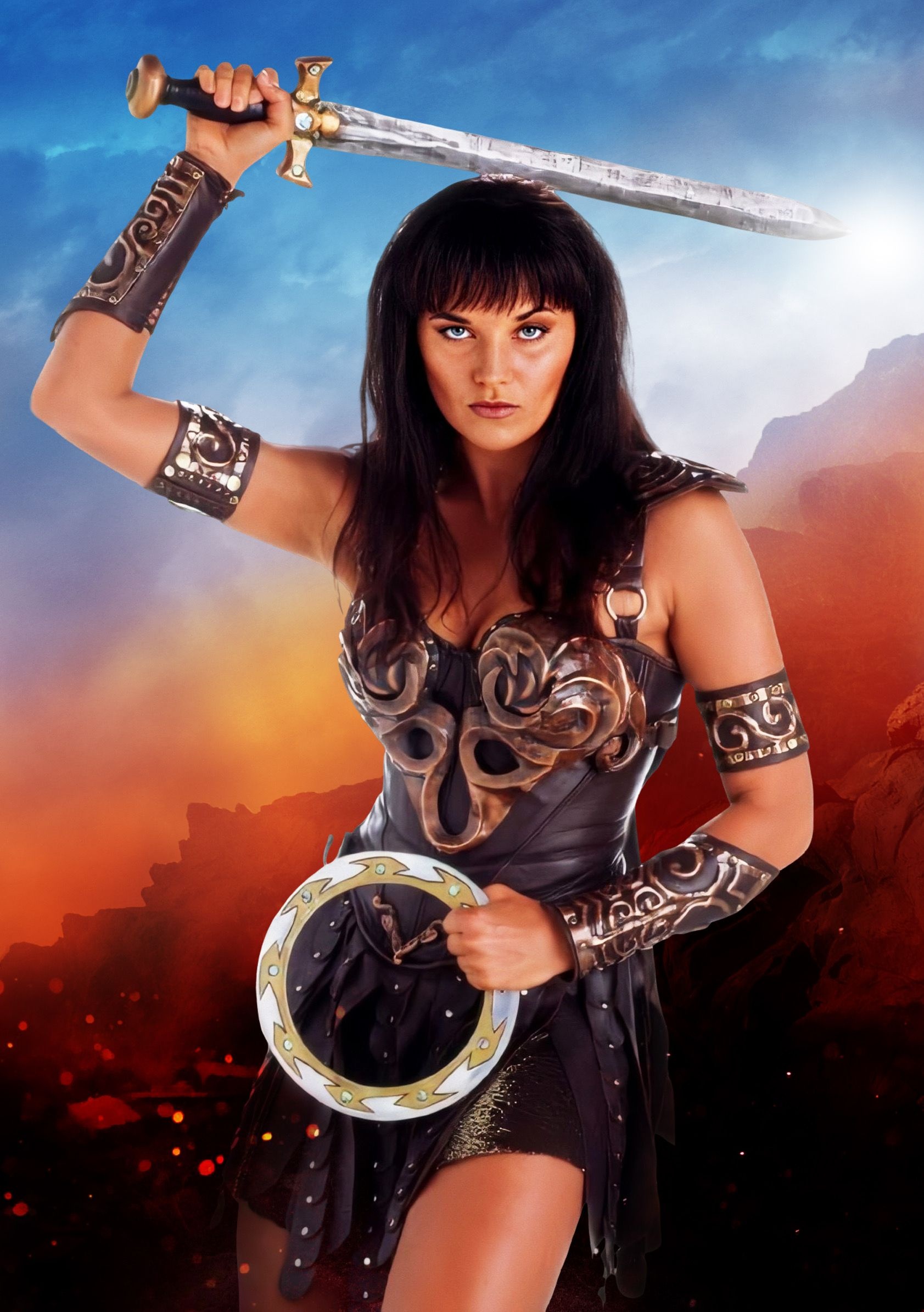 Warrior Princess, Warrior Woman, Xena Warrior, Poster, 1690x2390 HD Phone