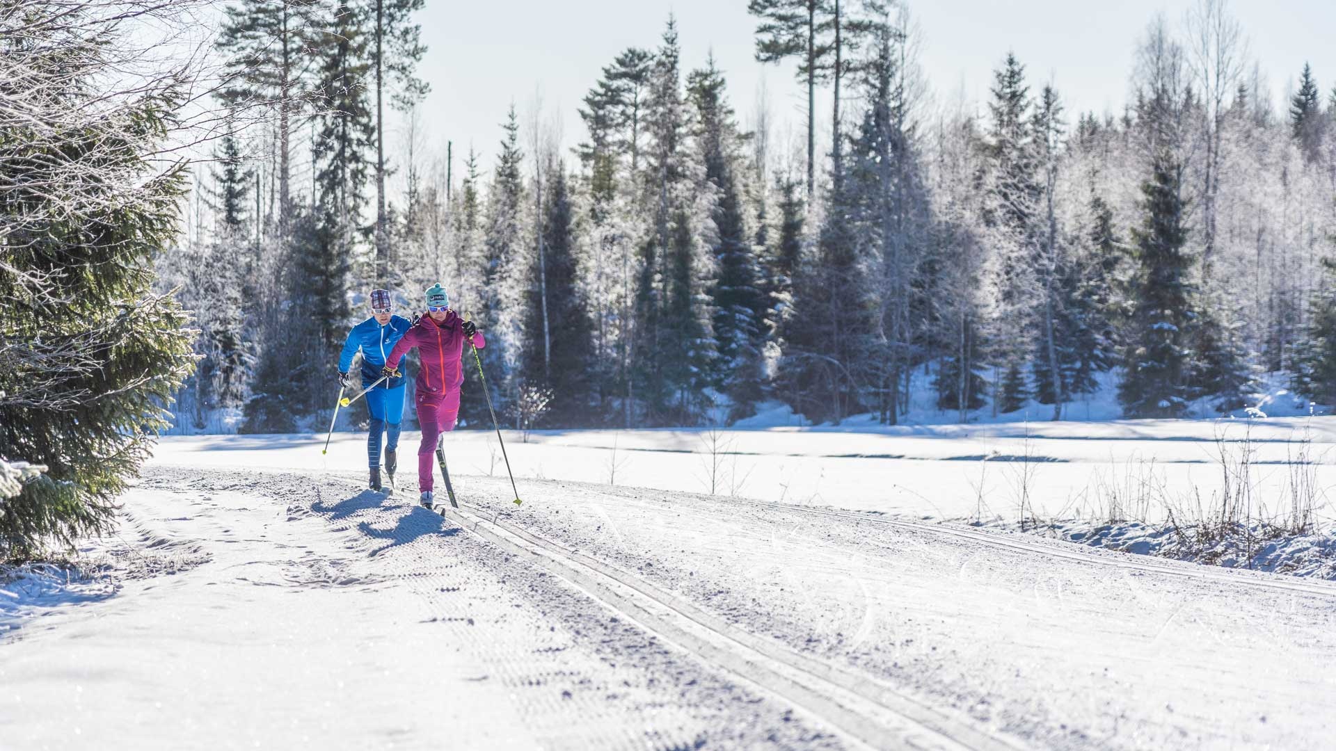 Tahko Ski Resort, Cross-country skiing Wallpaper, 1920x1080 Full HD Desktop