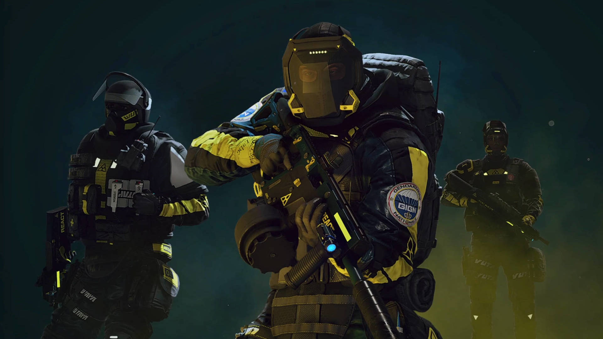 Rainbow Six Extraction, Confirmed operators, Extraction operators, Ggrecon, 1920x1080 Full HD Desktop