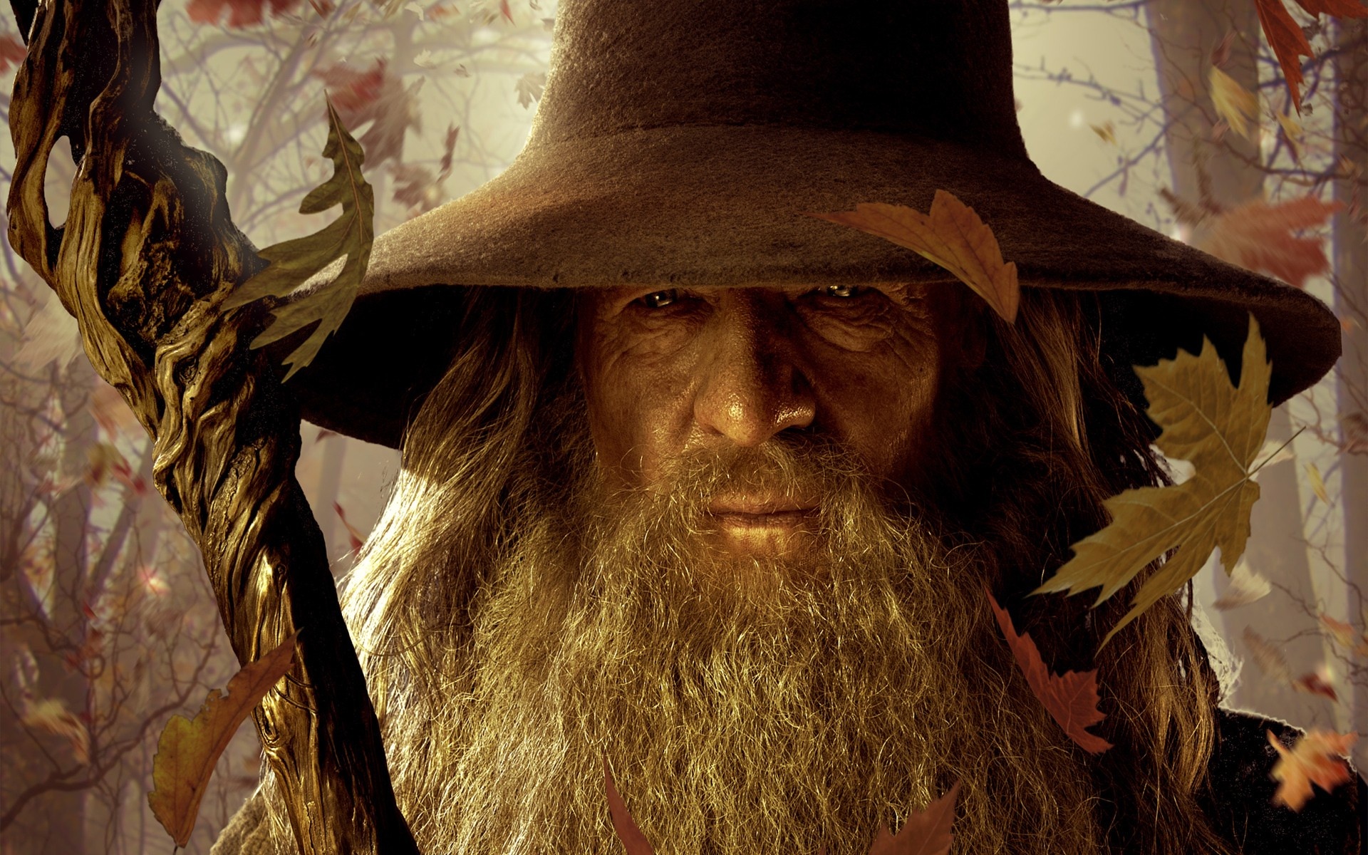 HD wallpaper of Gandalf, Striking visuals, Background image, Cinematic art, 1920x1200 HD Desktop