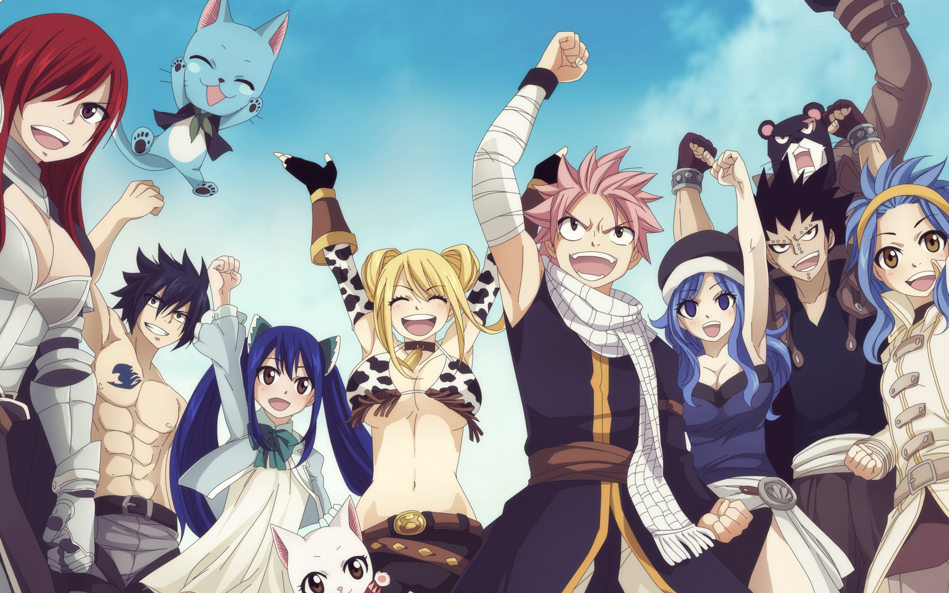 Fairy Tail, Widescreen, Wallpapers, Baltana, 1920x1200 HD Desktop