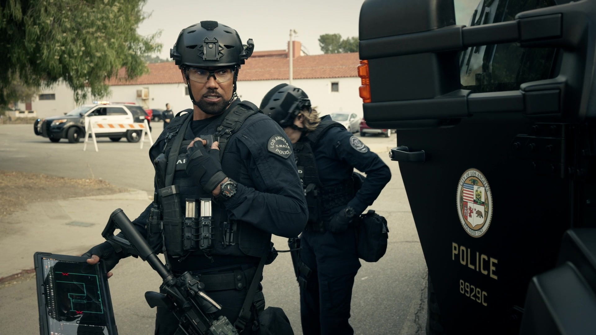 S. W. A. T., TV series, Tactical watch, Shemar Moore, 1920x1080 Full HD Desktop