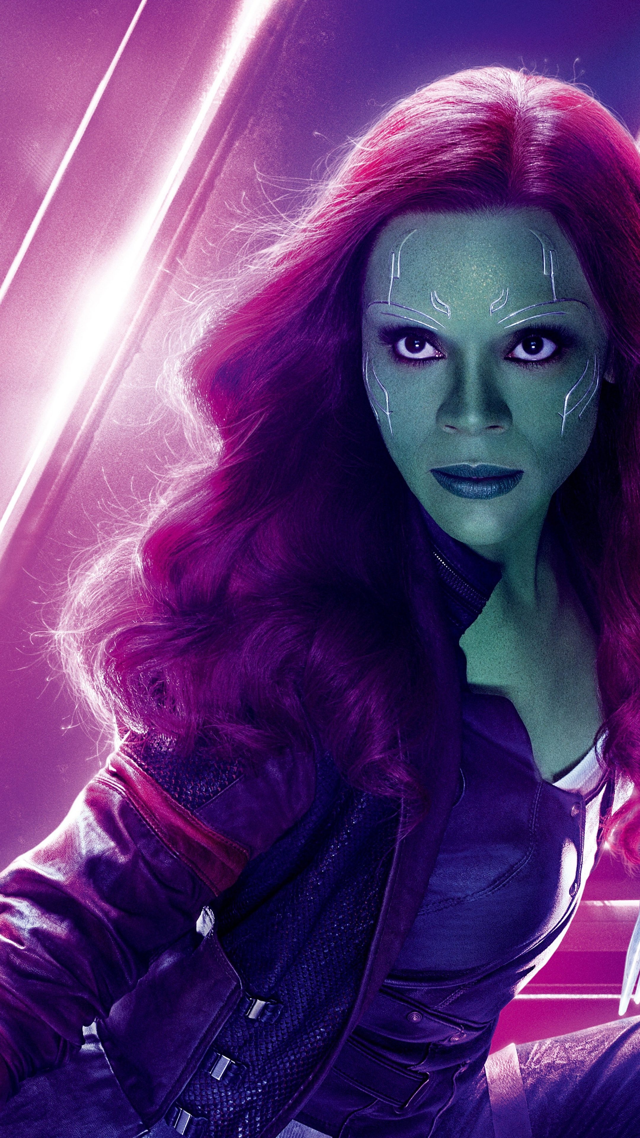 Avengers Infinity War, Gamora, 8K Ultra HD wallpaper, 2160x3840 4K Phone