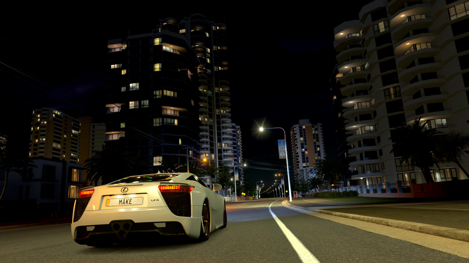 Lexus LFA, Makestation 2, Design concept, 1920x1080 Full HD Desktop