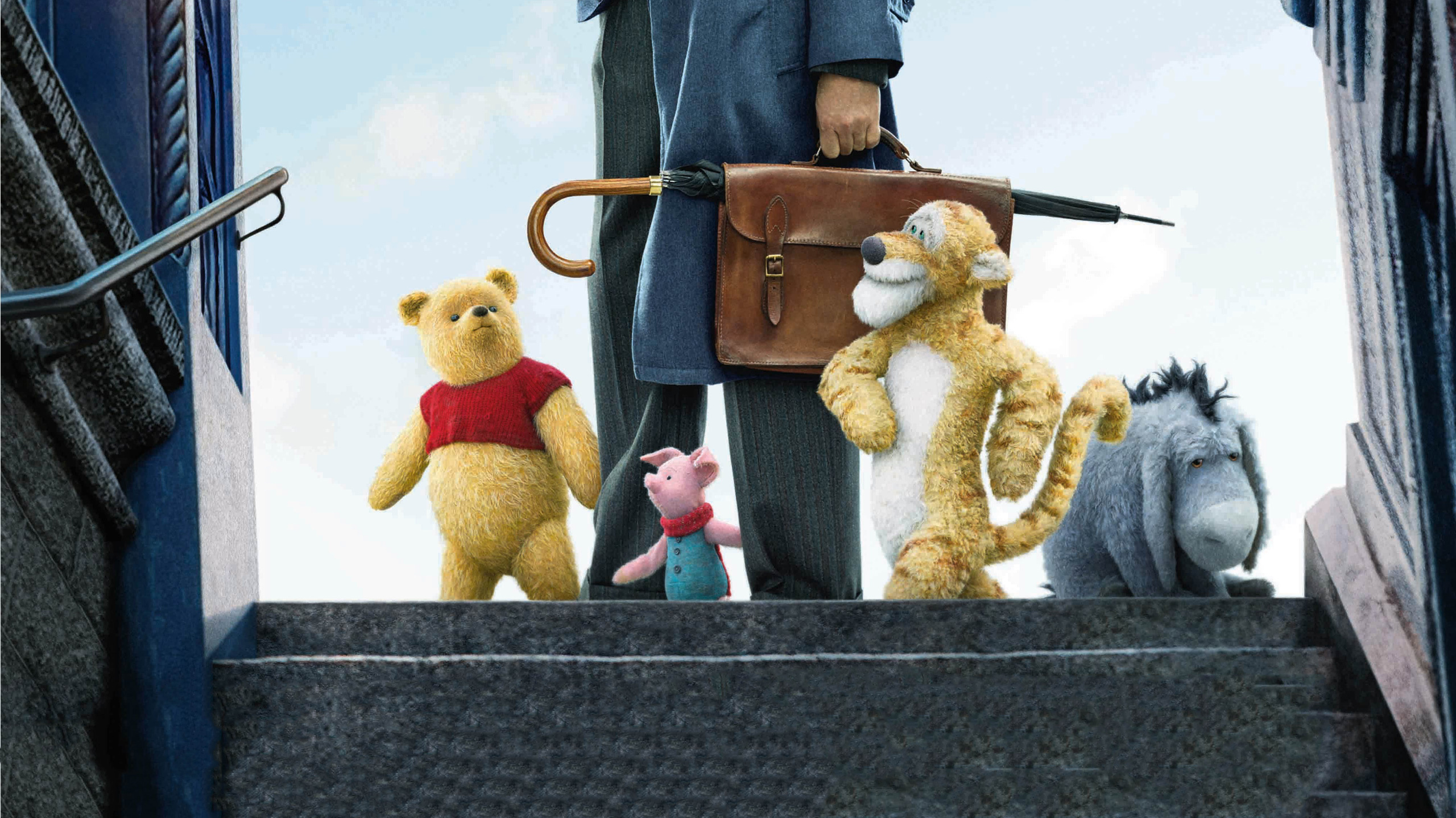 Christopher Robin movie, Movie poster, 4K wallpapers, Cinematic experience, 2560x1440 HD Desktop