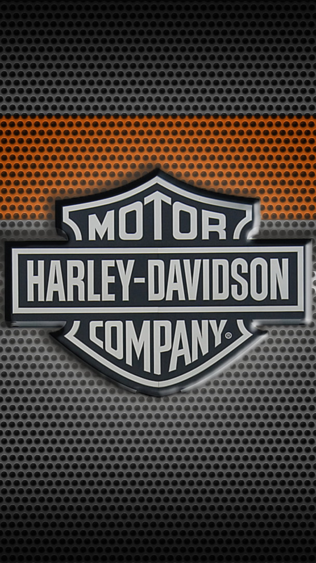 Mesh, Harley-Davidson Logo Wallpaper, 1080x1920 Full HD Phone