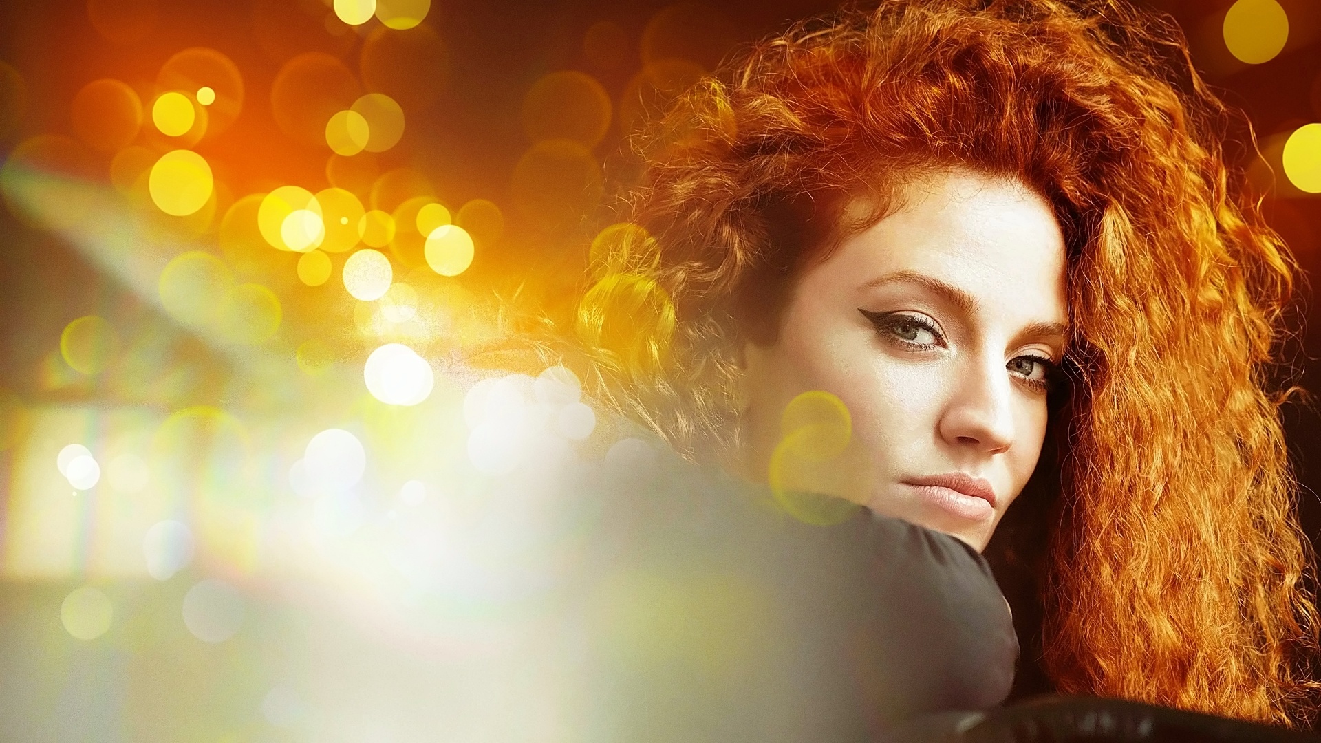 Jess Glynne, Bokeh angel, Fanpop, 1920x1080 Full HD Desktop