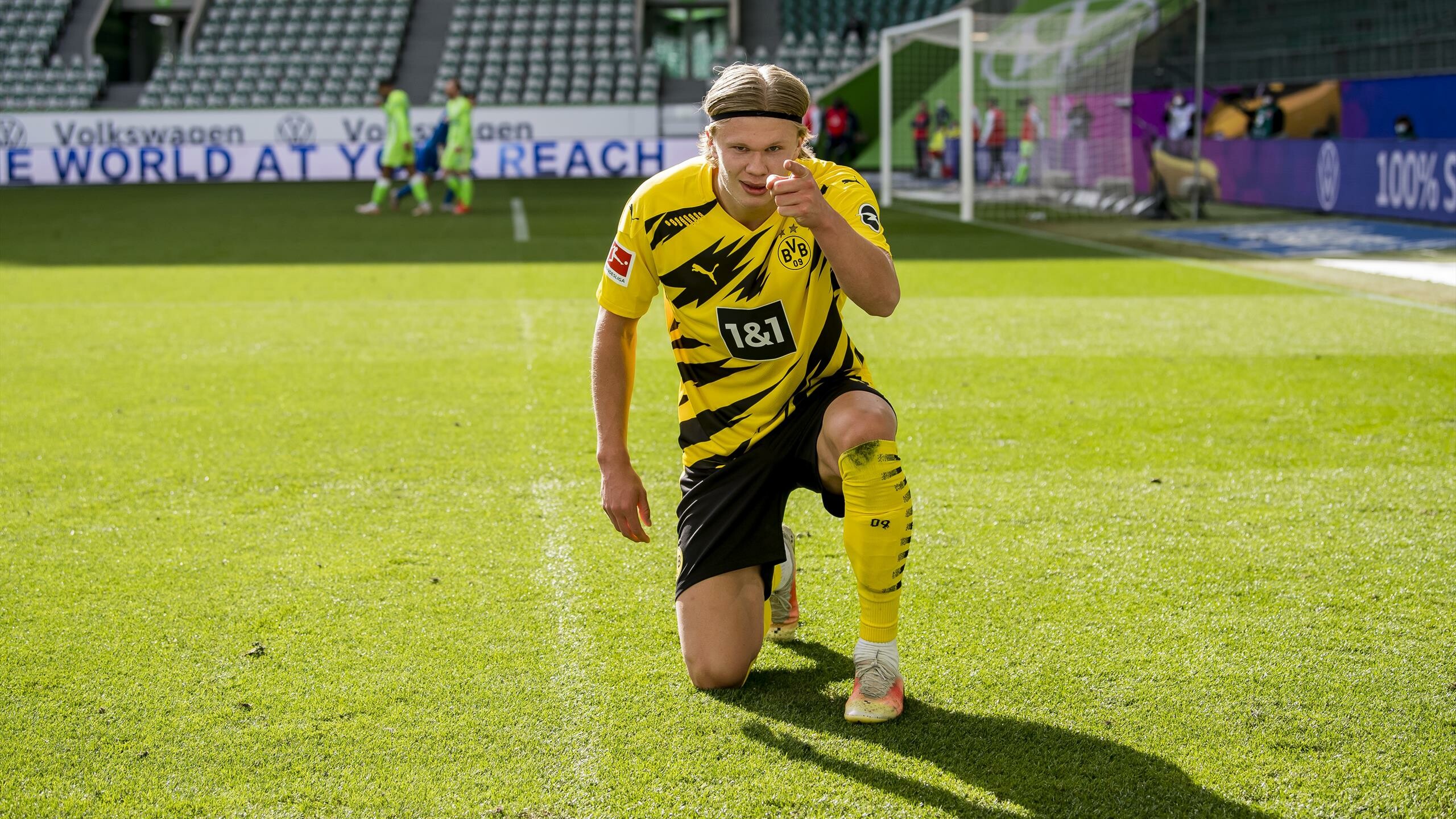 Erling Haaland, Wallpaper, Watch BVB, Jadon Sancho, 2560x1440 HD Desktop