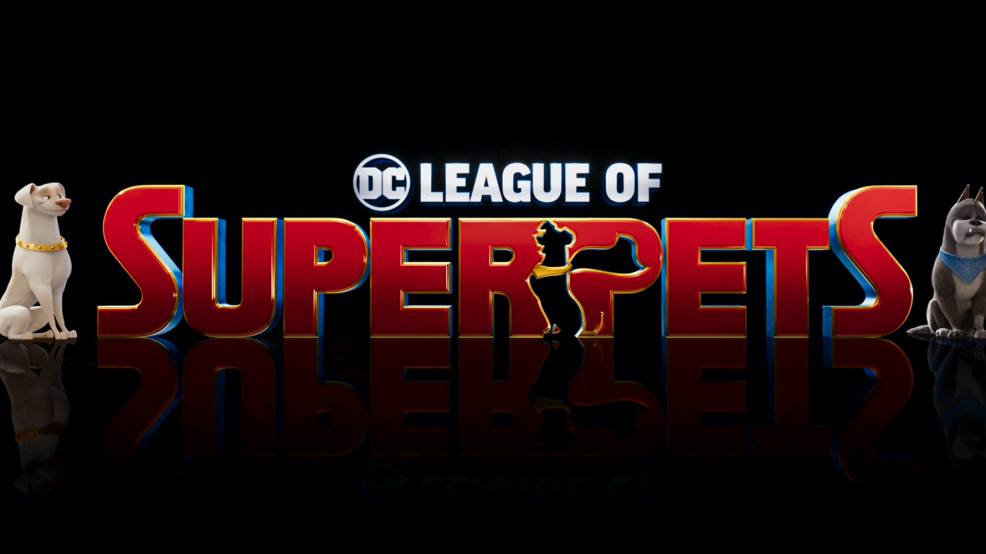 DC League of Super-Pets, First look reveal, Krypto and Ace, DC Fandome event, 1920x1080 Full HD Desktop