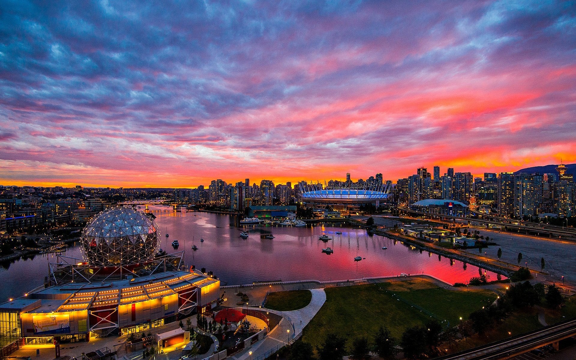 Vancouver, Canada, HD wallpapers, Breathtaking backgrounds, 1920x1200 HD Desktop