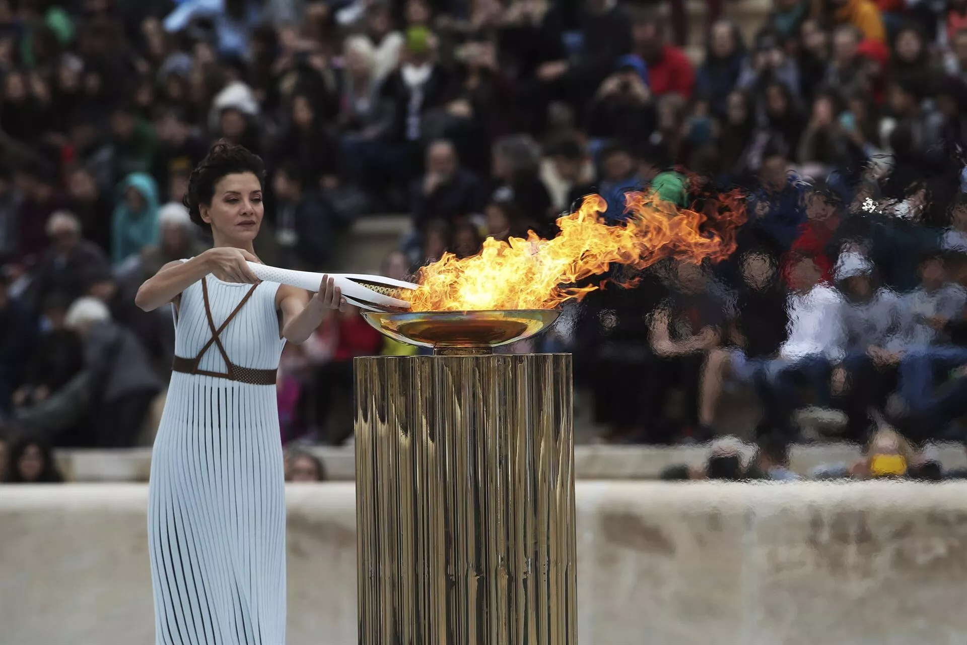 Olympic Flame, Winter games, 2018 edition, Historic moment, 1920x1280 HD Desktop