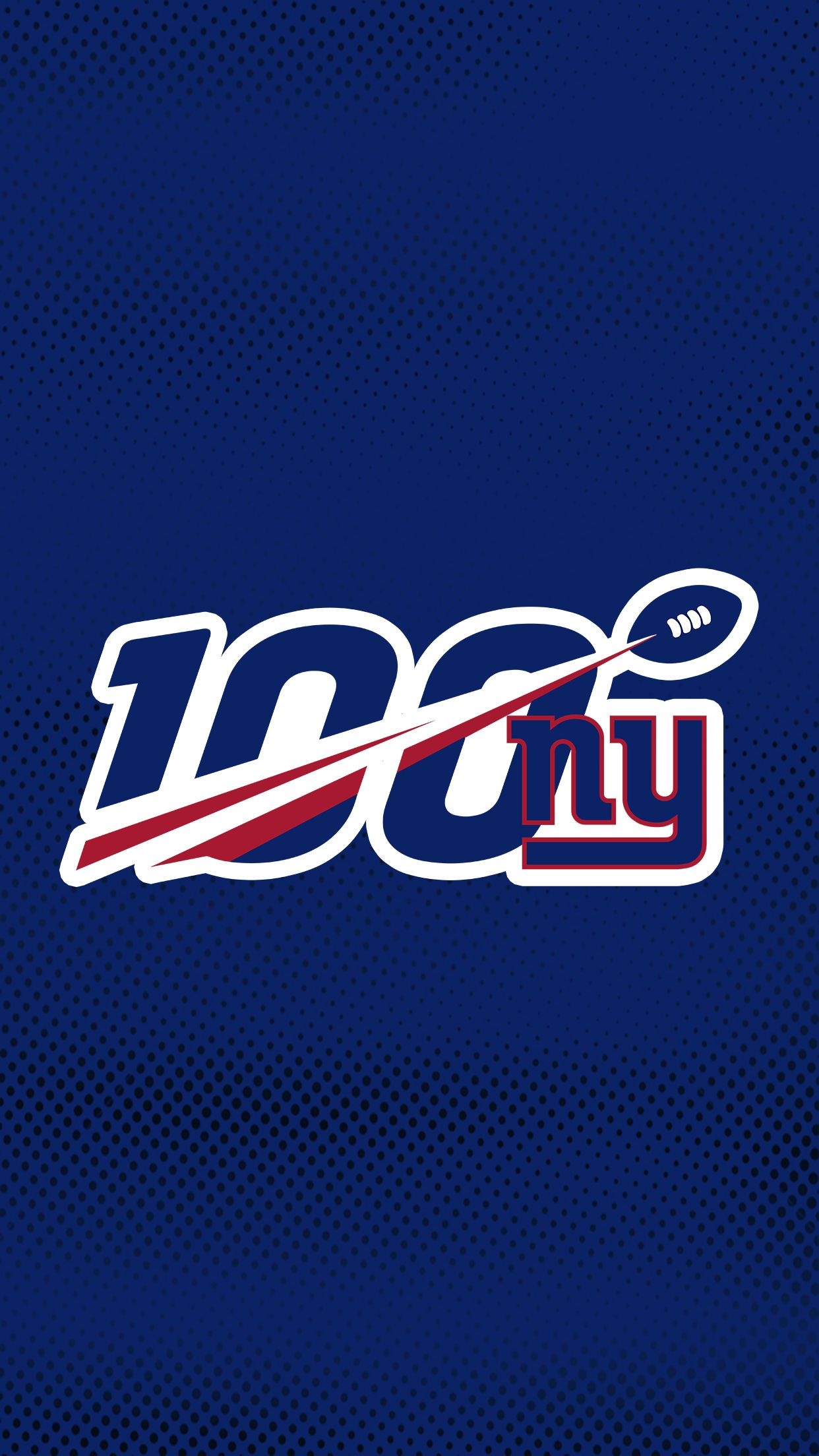 New York Giants, NFL 100 fanart wallpaper, NY Giants football, 1250x2210 HD Phone