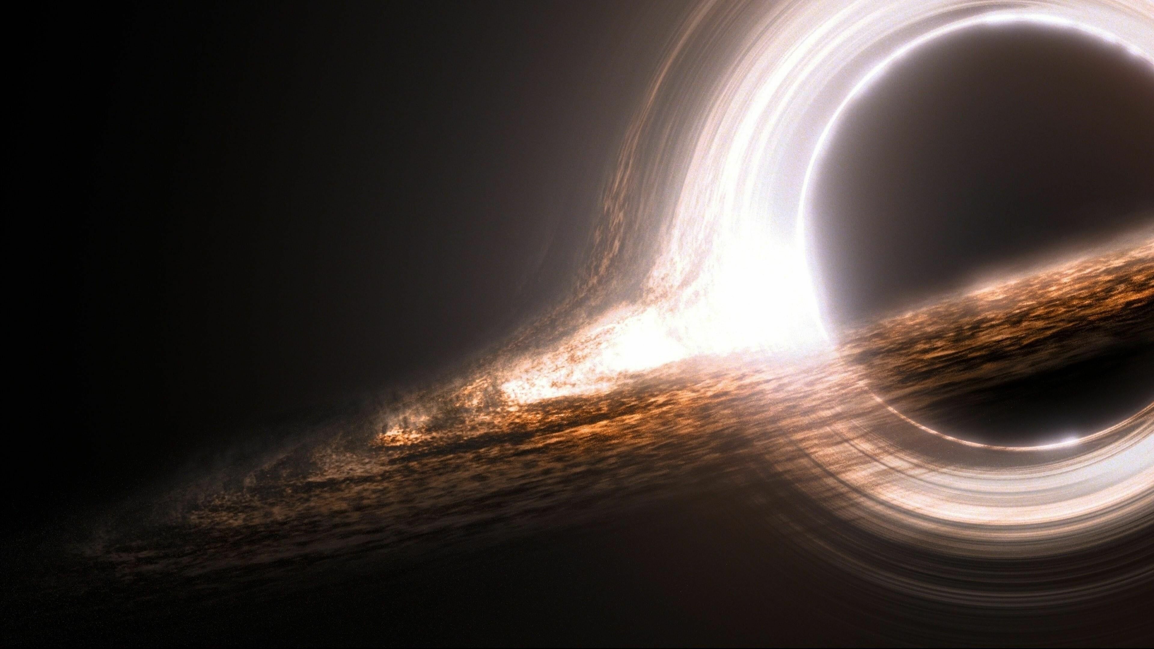 Black Hole, 4K wallpaper, Mysterious void, Cosmic enigma, 3840x2160 4K Desktop