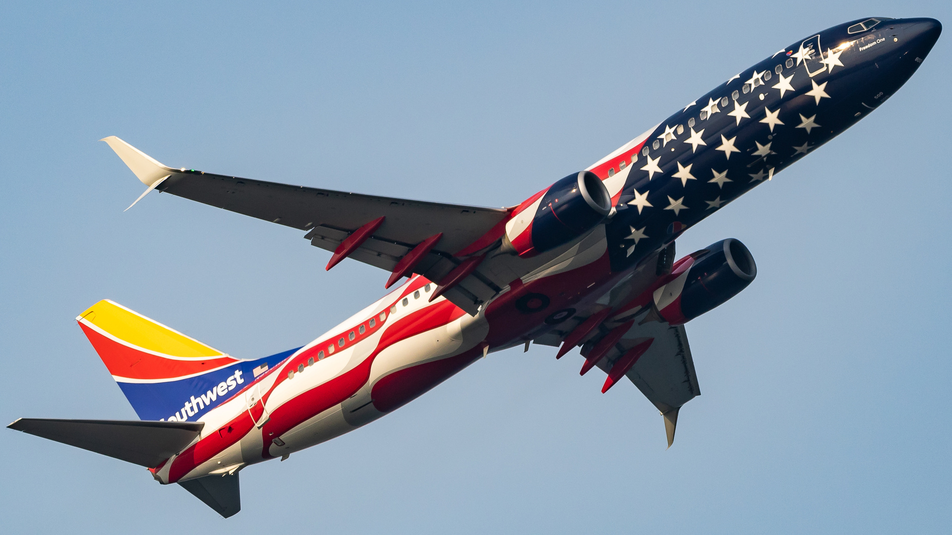 Southwest Airlines, N500WR Boeing 737-800, Clay Carter, AeroXplorer, 1920x1080 Full HD Desktop