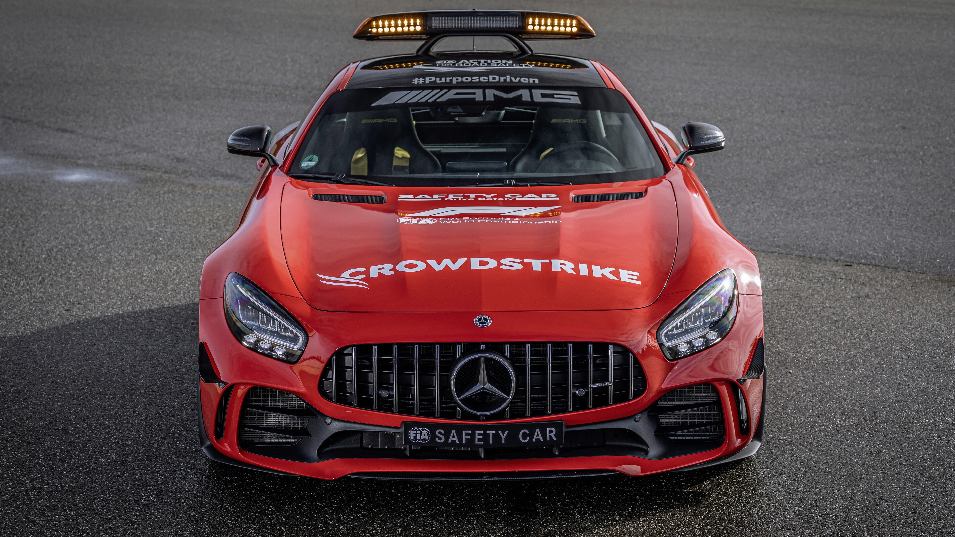 AMG GT R F1 Safety Car, Mercedes-Benz Wallpaper, 3840x2160 4K Desktop