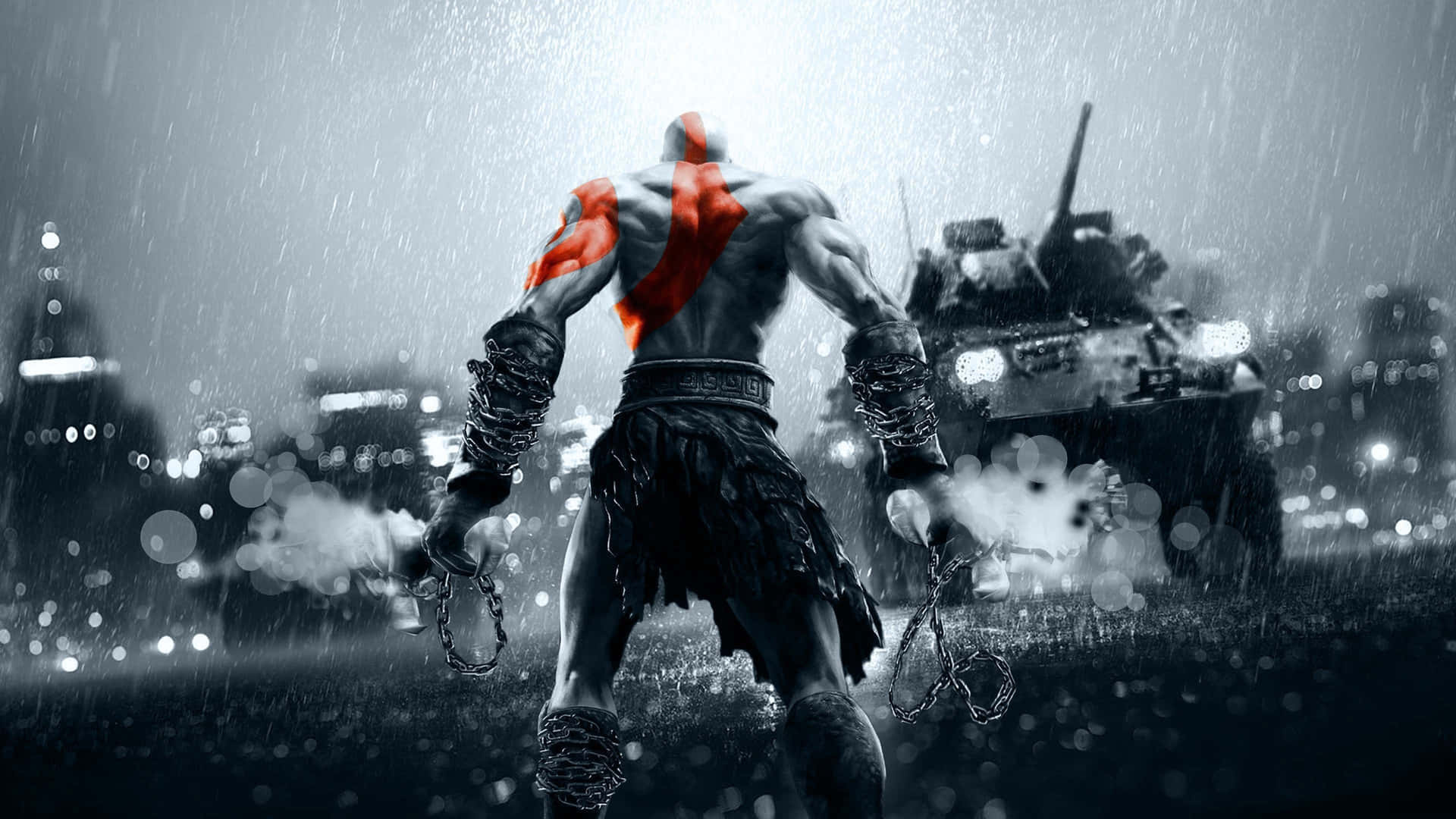 God of War, Dark Action Wallpaper, 1920x1080 Full HD Desktop