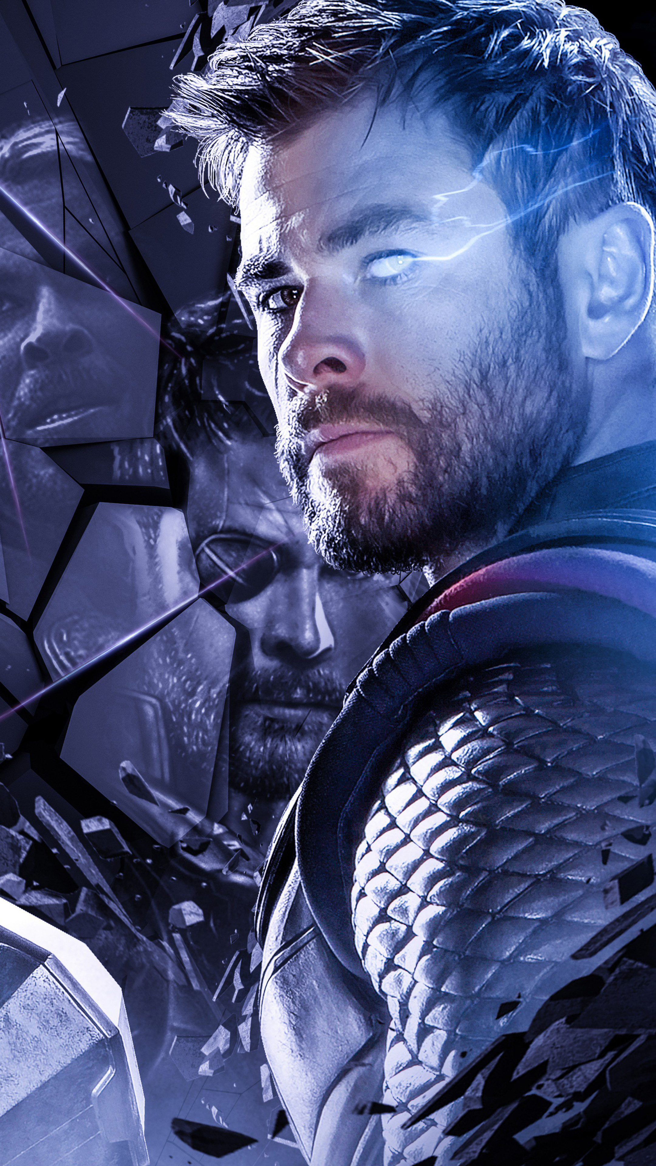 Thor Avengers Endgame 2019, Sony Xperia X, HD 4k wallpapers, 2160x3840 4K Phone