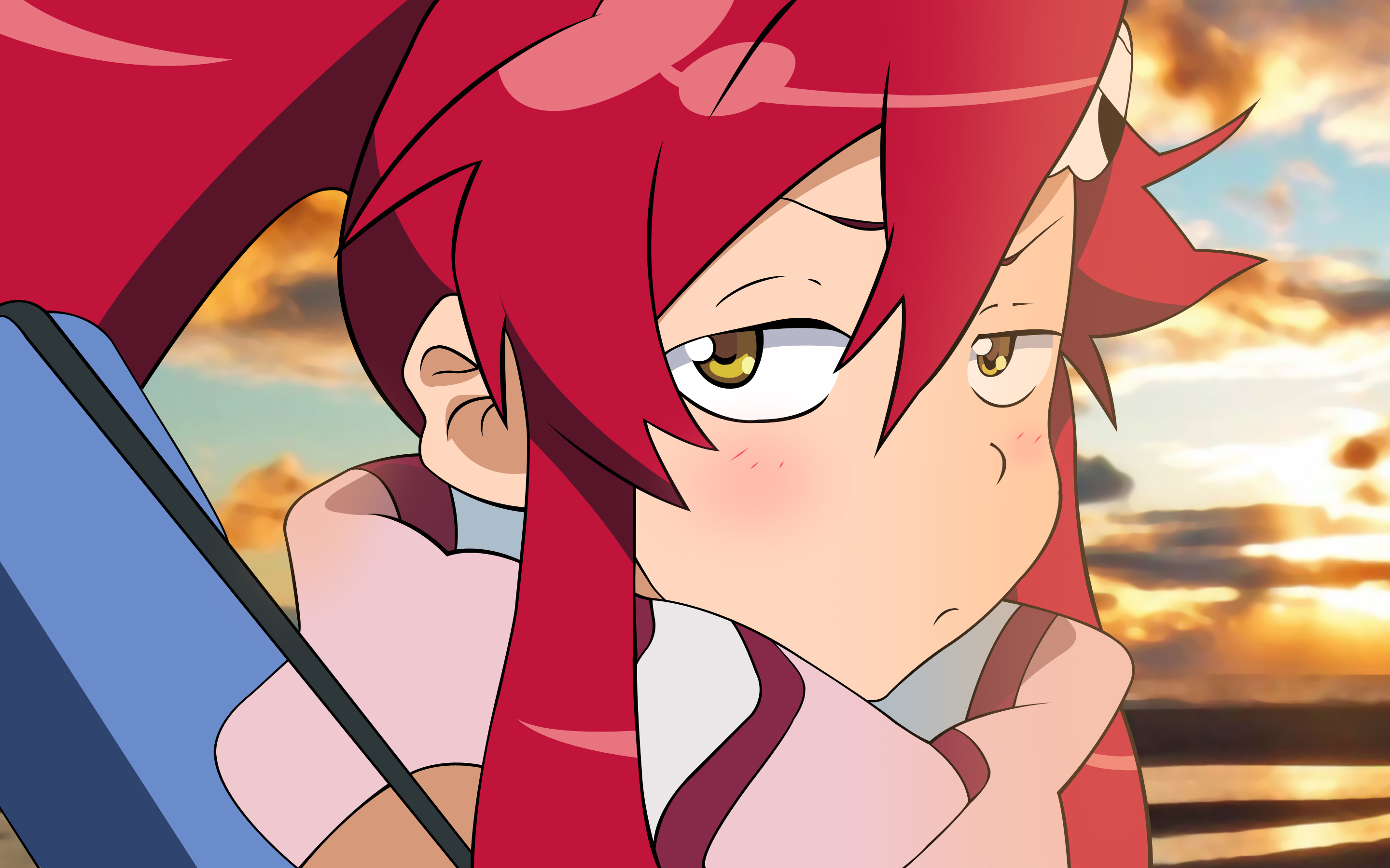 Tengen Toppa Gurren Lagann, Yoko's power, Littner wallpaper 12443, 2880x1800 HD Desktop