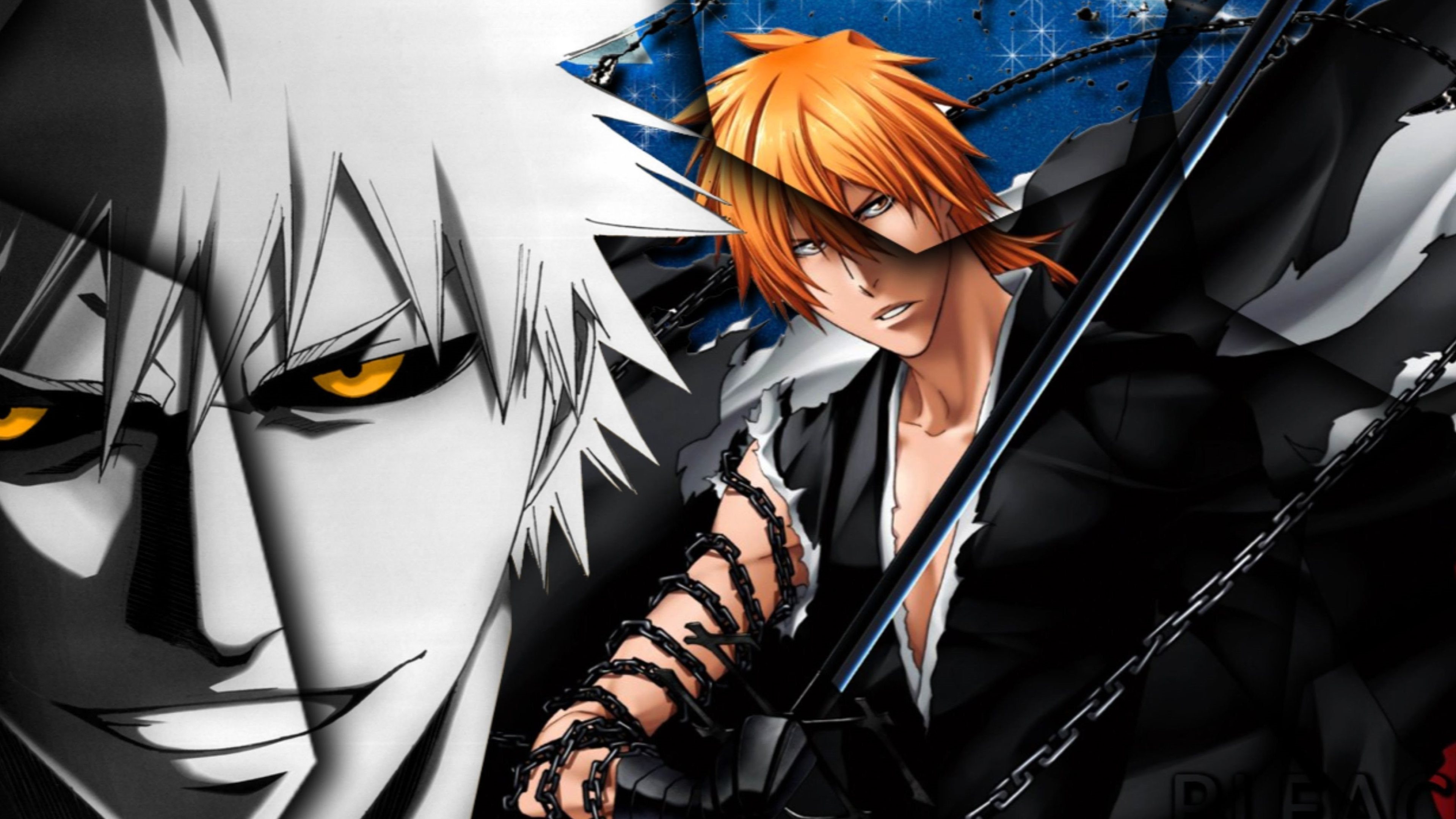 Ichigo Kurosaki, Bleach anime, Striking wallpaper, Popular character, 3840x2160 4K Desktop