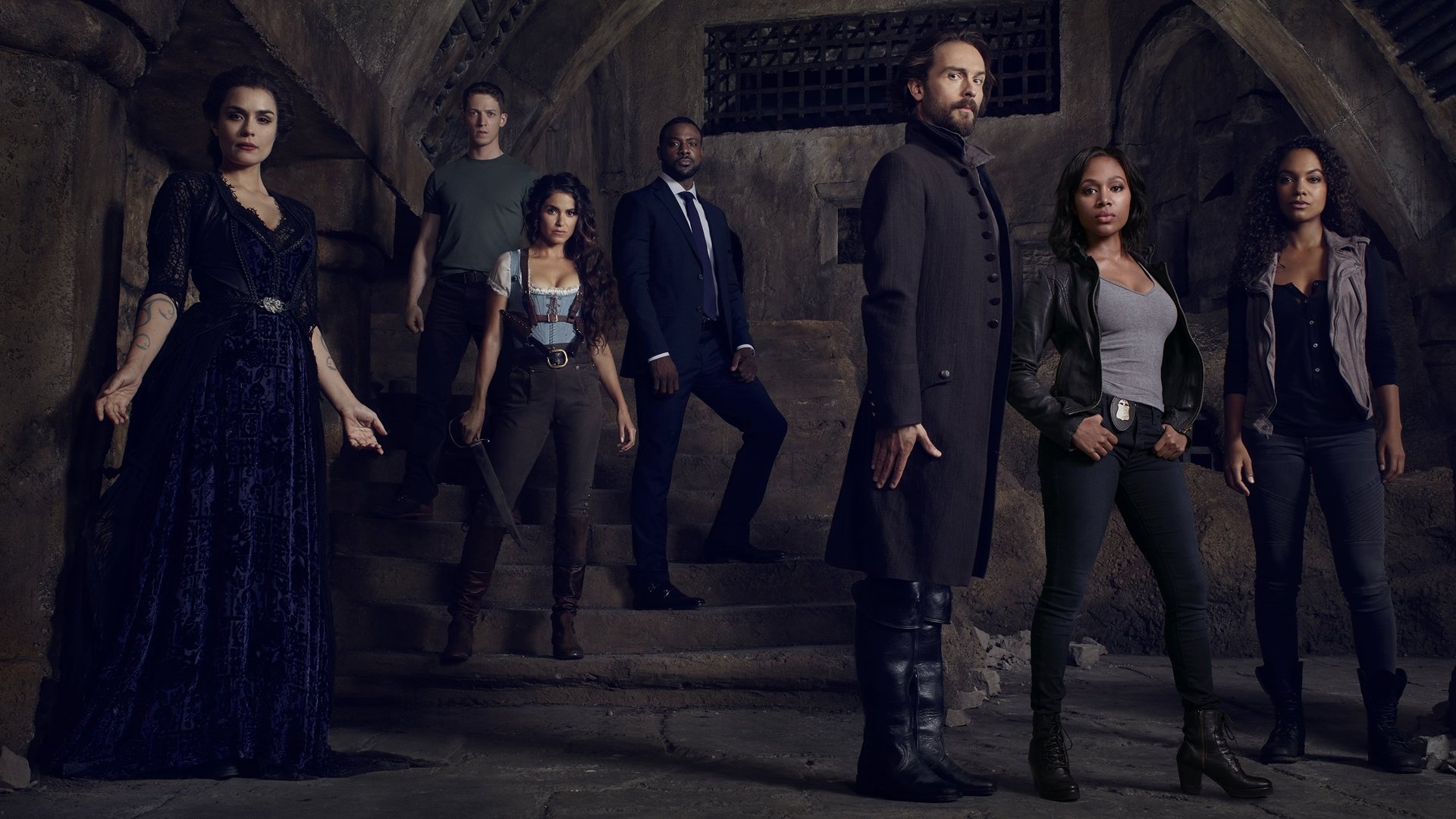 Sleepy Hollow, Supernatural mysteries, Intriguing characters, Haunting atmosphere, 1920x1080 Full HD Desktop