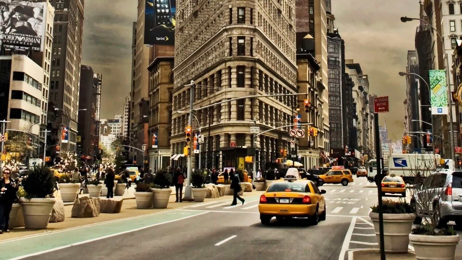 Flatiron Building, USA Wallpaper, 1920x1080 Full HD Desktop