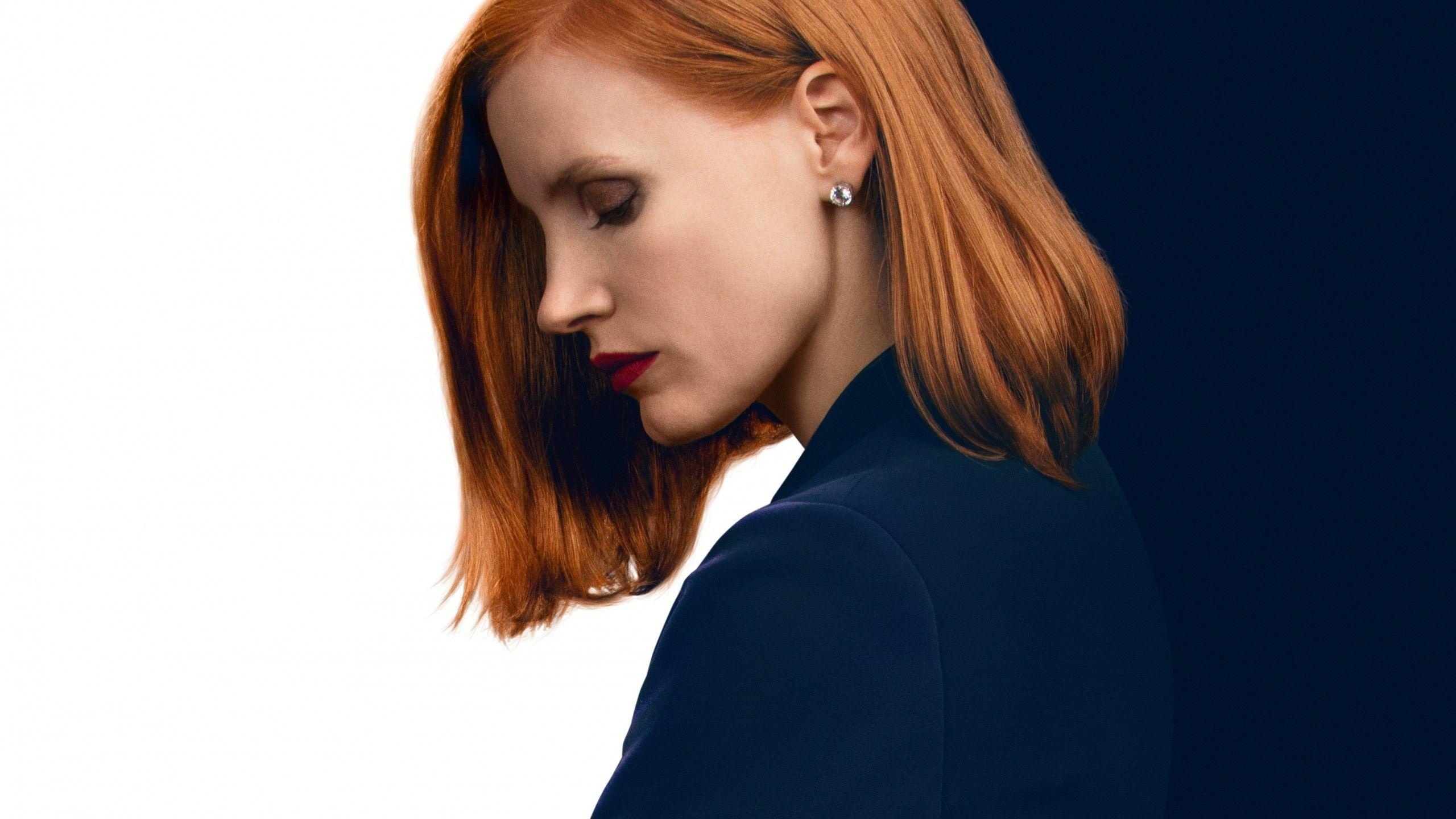 Miss Sloane, Jessica Chastain, 2018 wallpapers, 2560x1440 HD Desktop