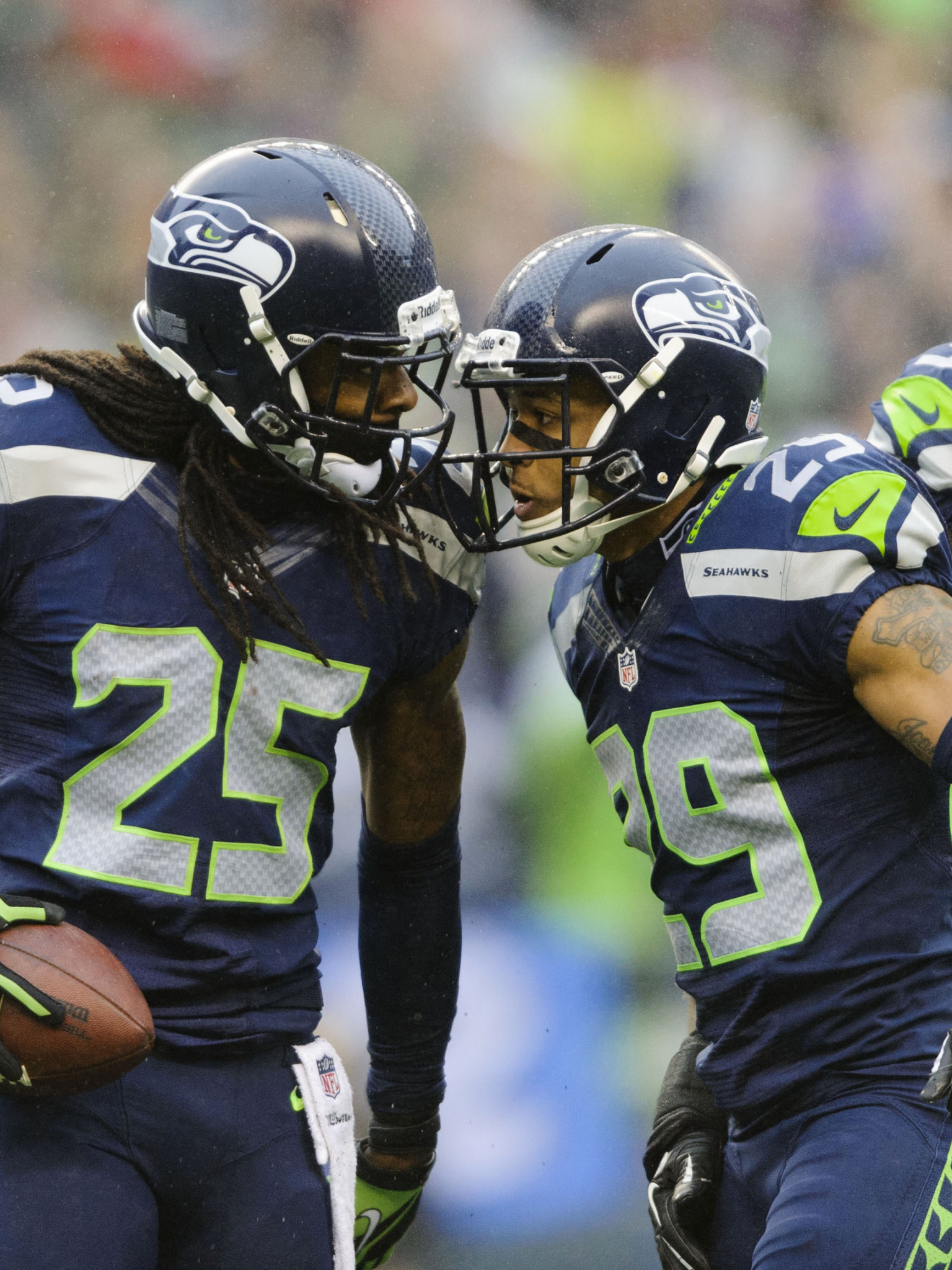 Richard Sherman and Earl Thomas, Legion of Boom Wallpaper, 1540x2050 HD Phone