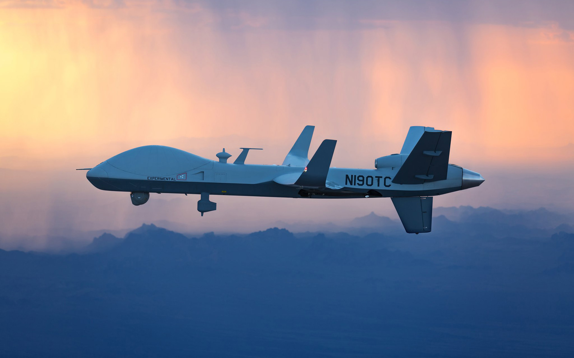 General Atomics, MQ-9B RPA, American Army, Combat Aircraft, 1920x1200 HD Desktop