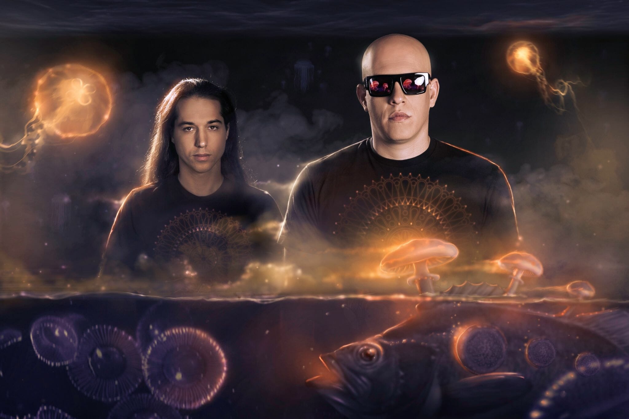 Infected Mushroom, Return to psytrance, Dancing astronaut, Music, 2050x1370 HD Desktop