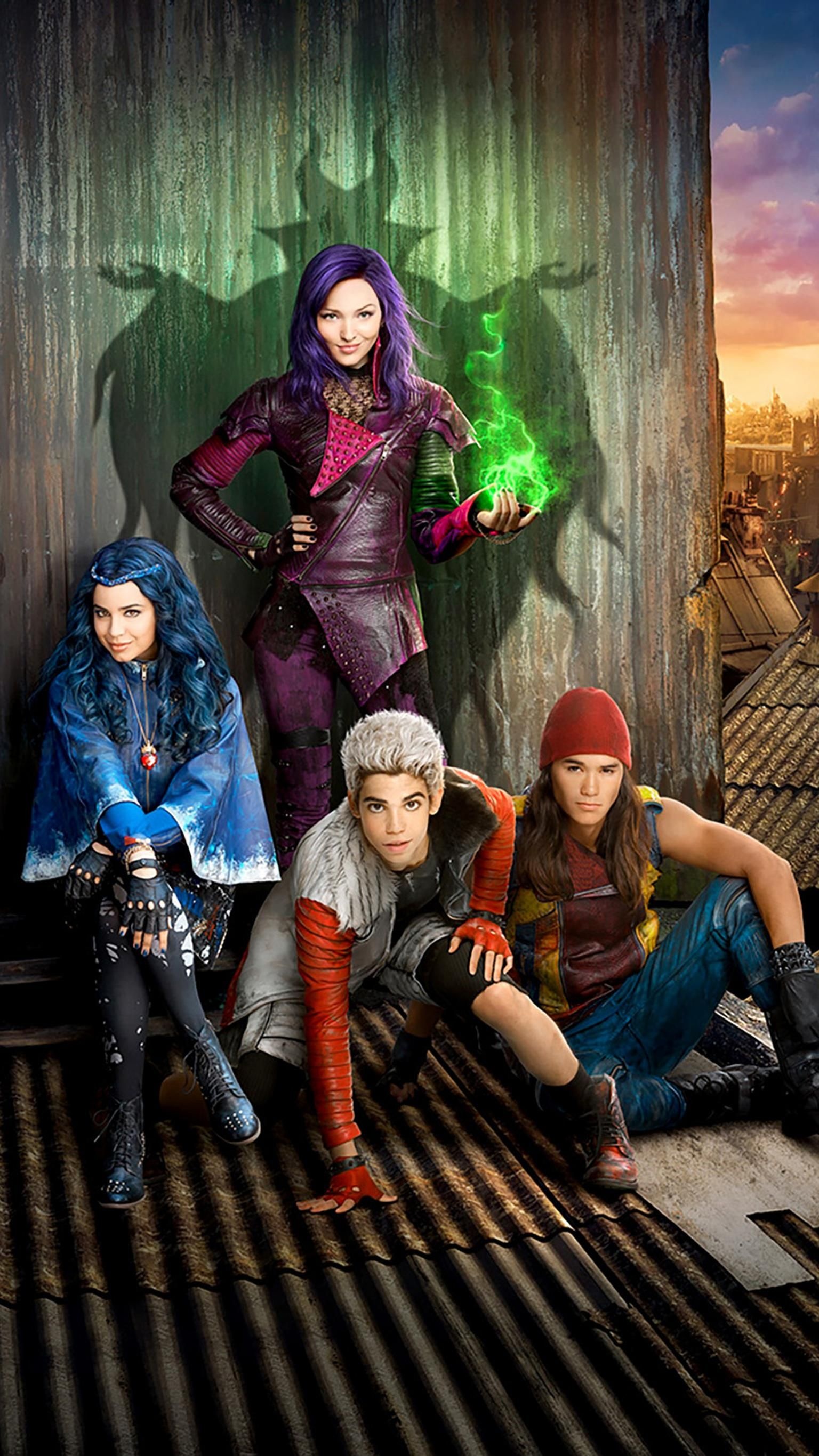 TV Shows, Descendants characters, Captivating images, Memorable moments, 1540x2740 HD Phone