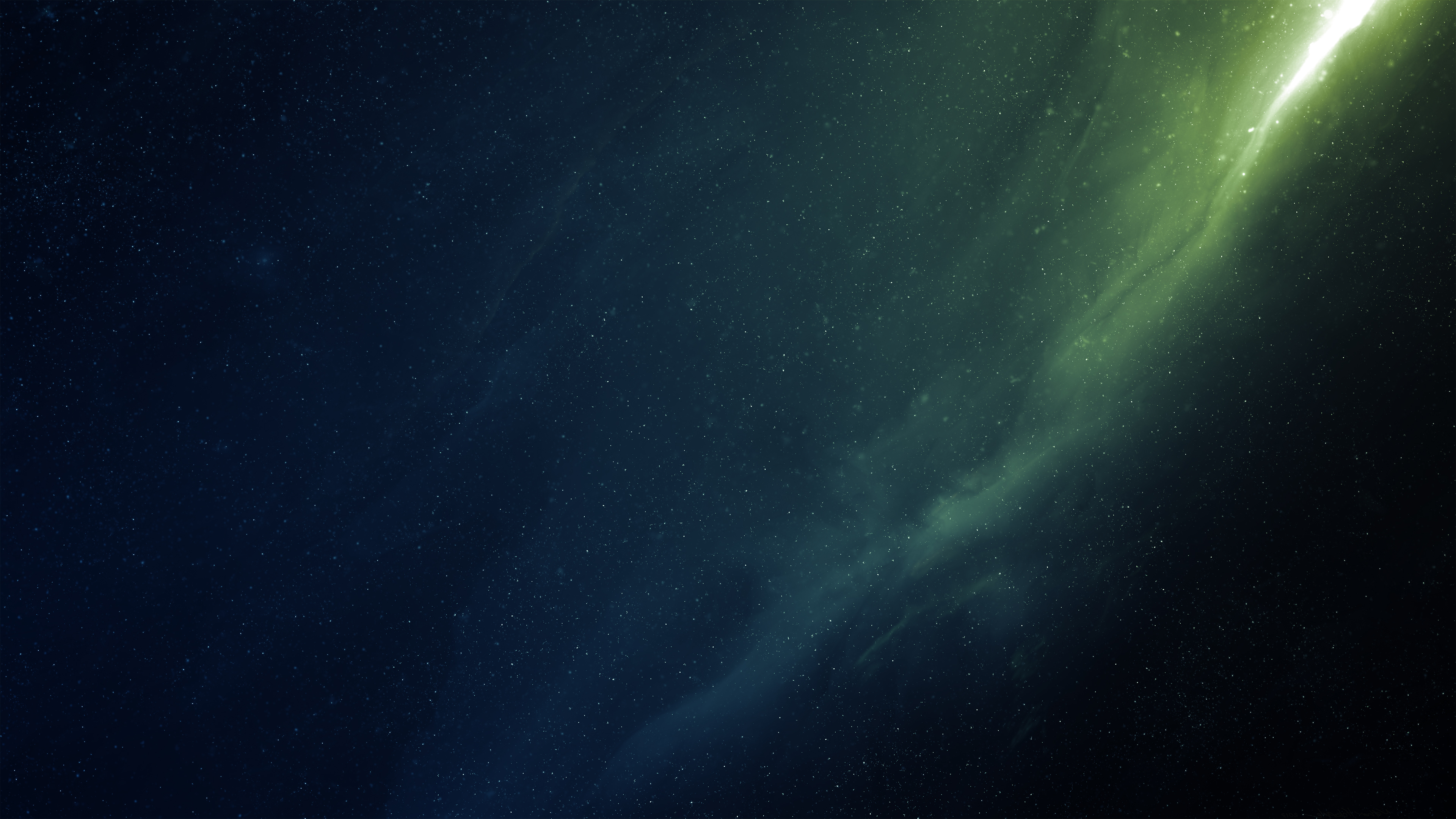 Green Nebula, 4K cosmic beauty, Digital universe extravaganza, Stellar glory, 3840x2160 4K Desktop