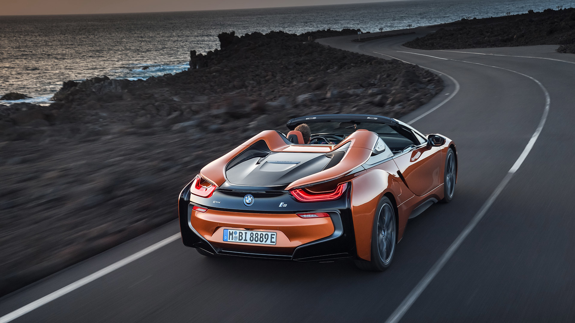 Rear View, BMW i8 Wallpaper, 1920x1080 Full HD Desktop