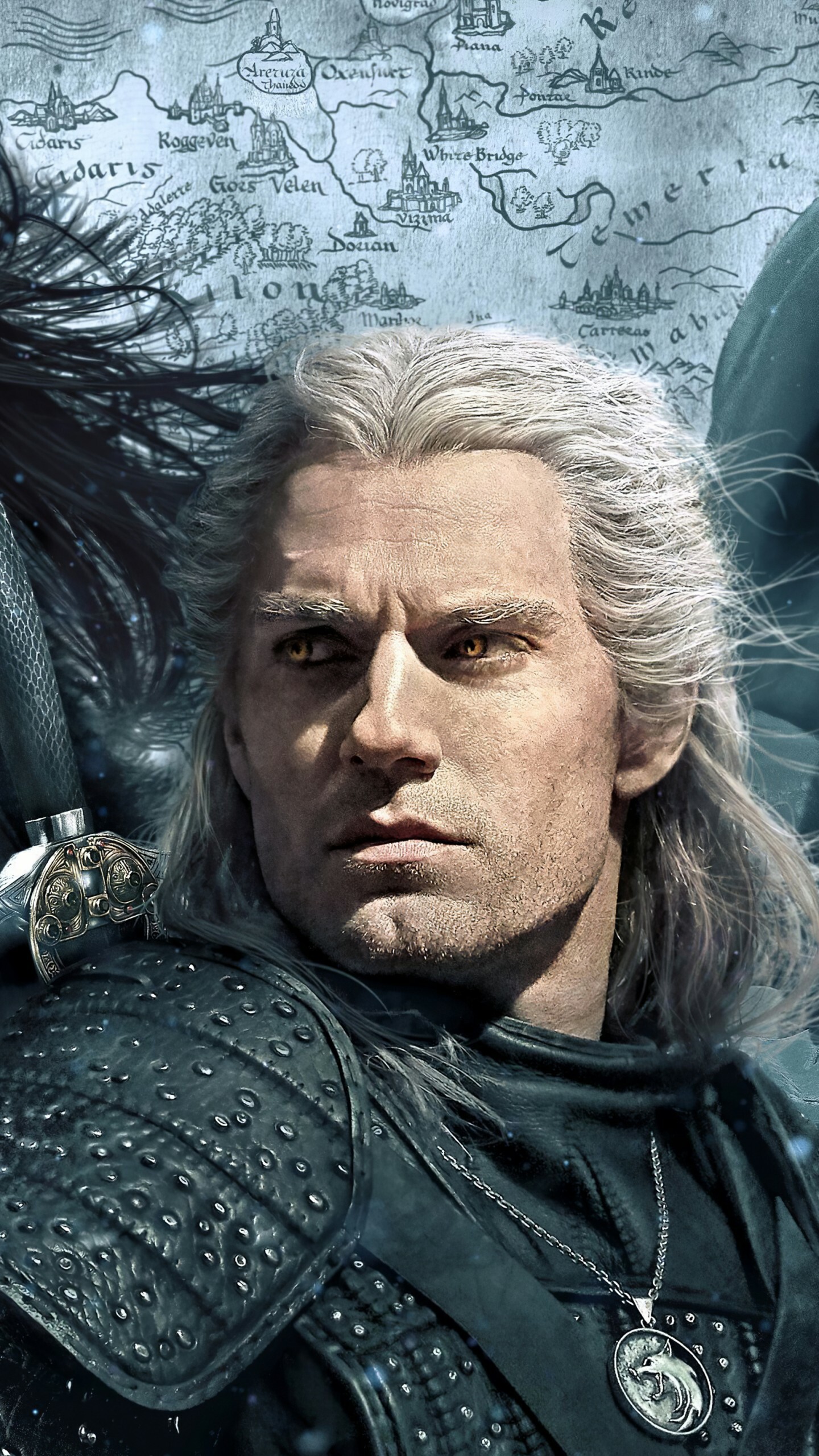 The Witcher poster, 5K movies, 1440x2560 HD Phone