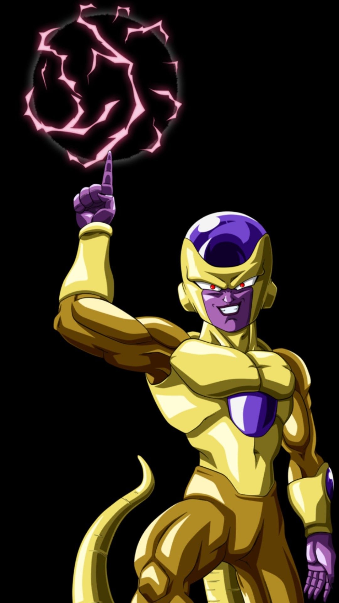 Death Ball, Golden Frieza Wallpaper, 1080x1920 Full HD Phone