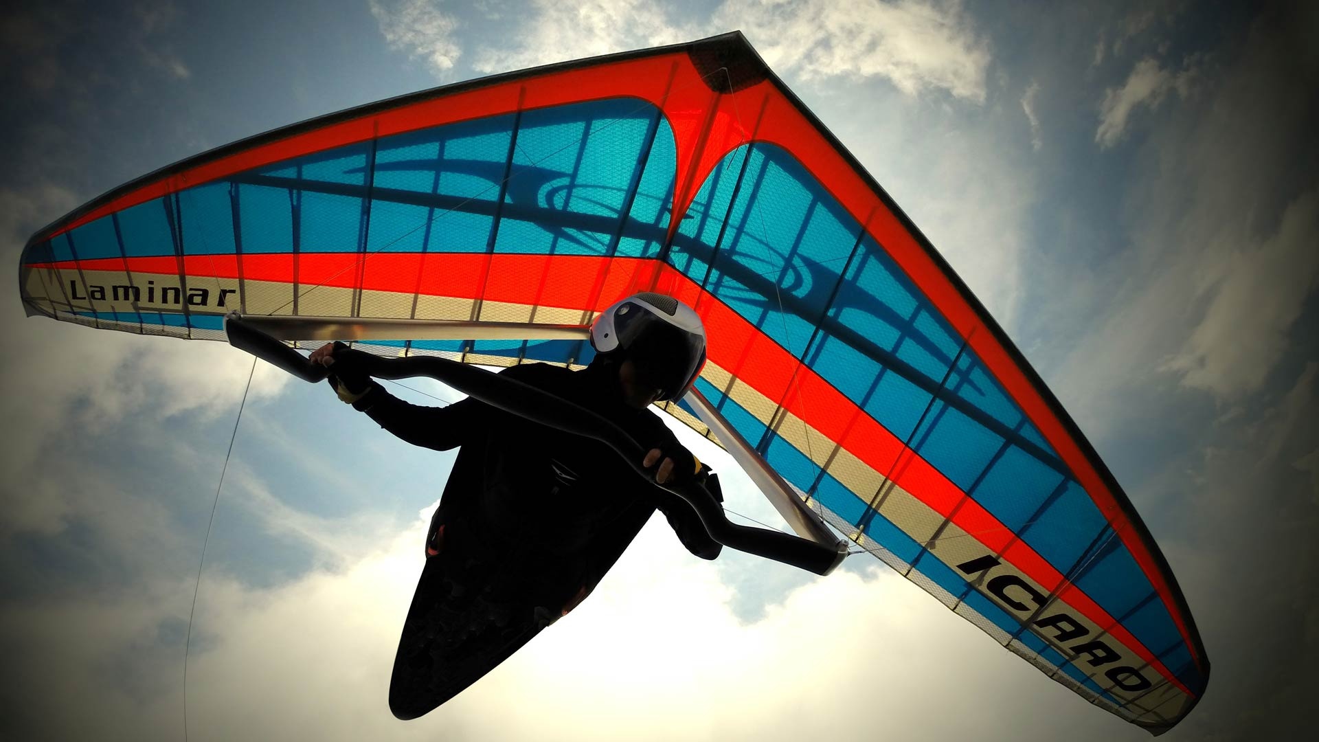 Hang gliding wallpaper, Sports thrill, Glider beauty, Wall decoration, 1920x1080 Full HD Desktop