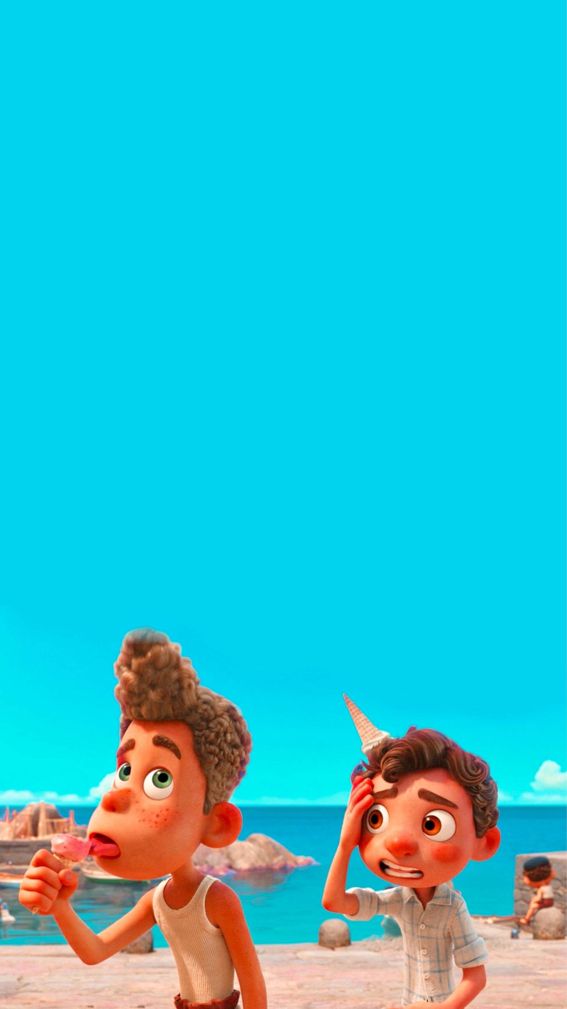 Luca animation, 2021 film, Luca wallpaper, Photos, 1950x3470 HD Phone