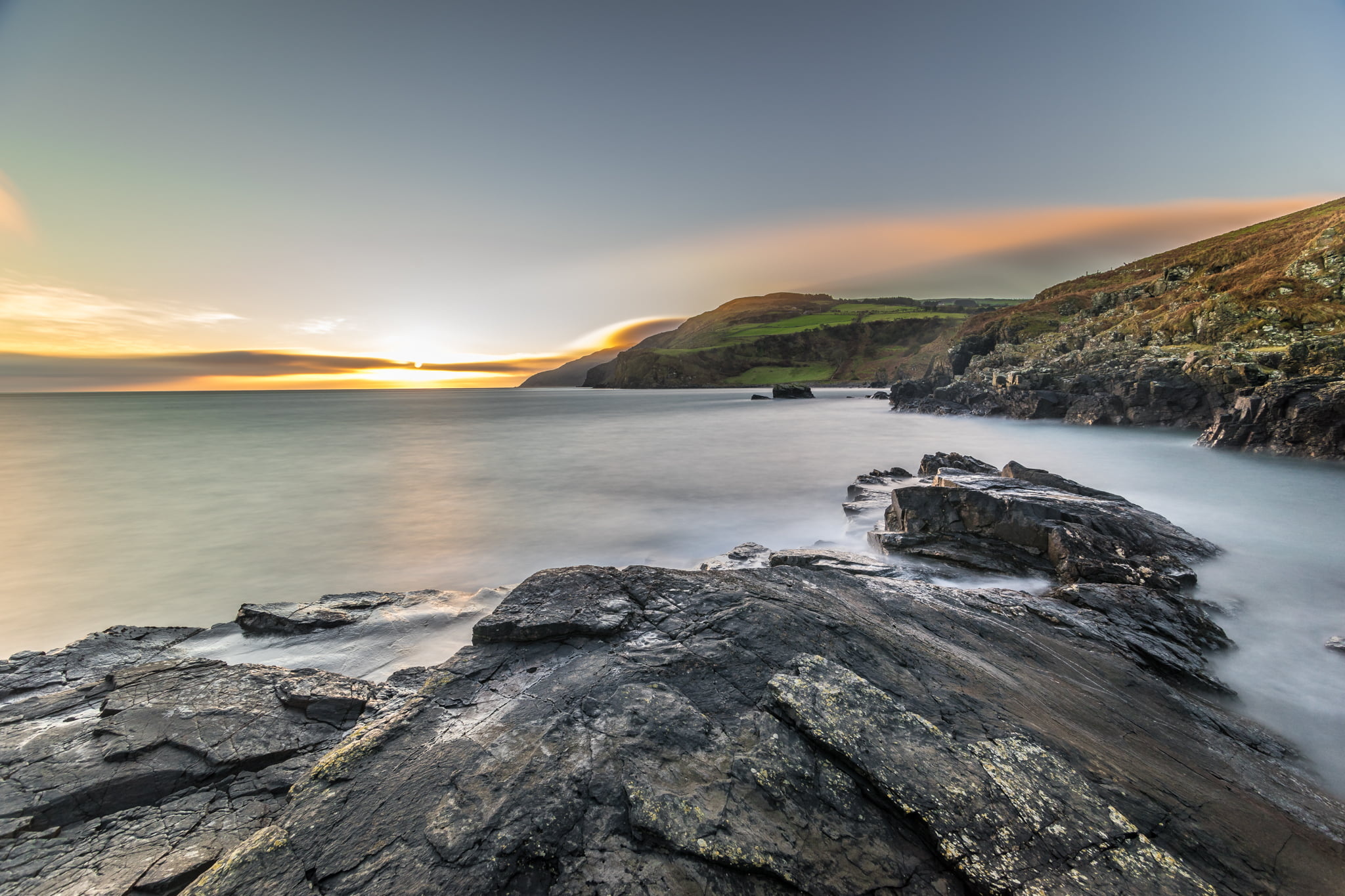 Northern Ireland, Mountain view, Pile of rocks, 2050x1370 HD Desktop