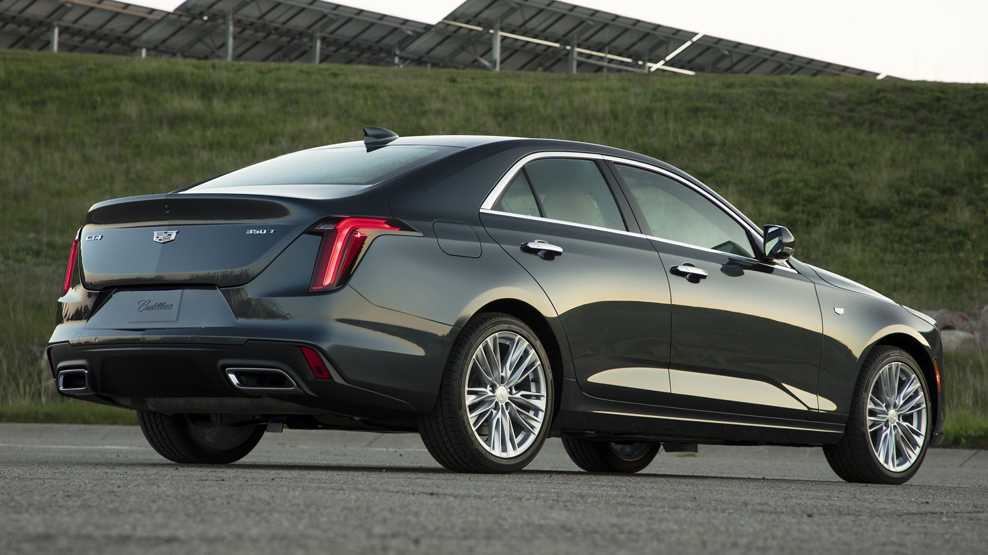 Cadillac CT4, Sleek design, High-resolution wallpapers, Automotive excellence, 1920x1080 Full HD Desktop