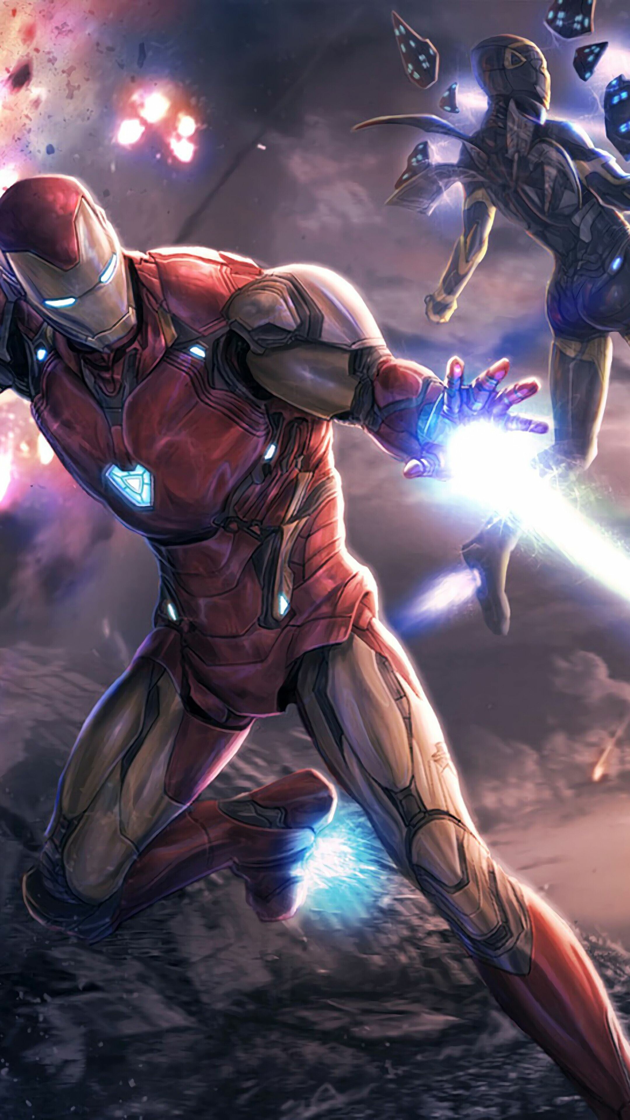 Iron Man, Rescue, Avengers, Wallpaper, 2160x3840 4K Phone