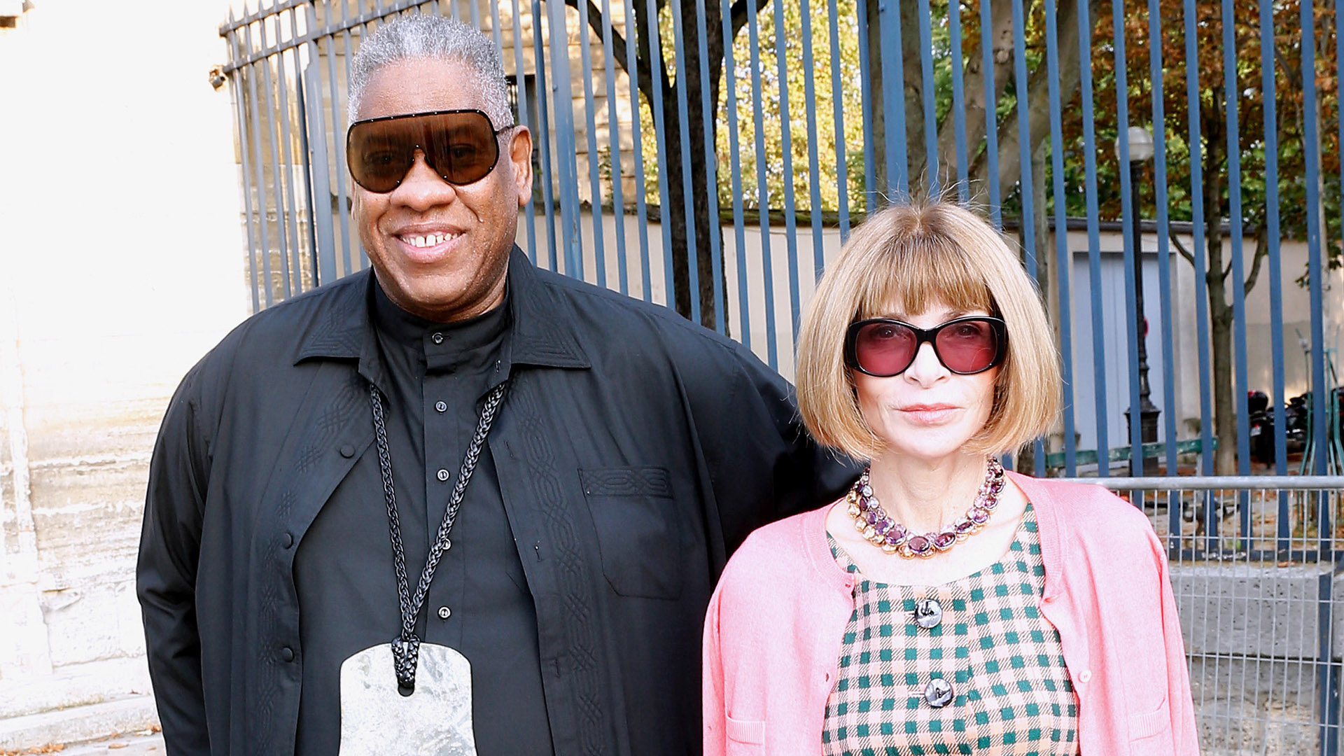 Anna Wintour, Celebrity fashion icon, Andr Leon Talley tribute, Unmeasurable impact, 1920x1080 Full HD Desktop