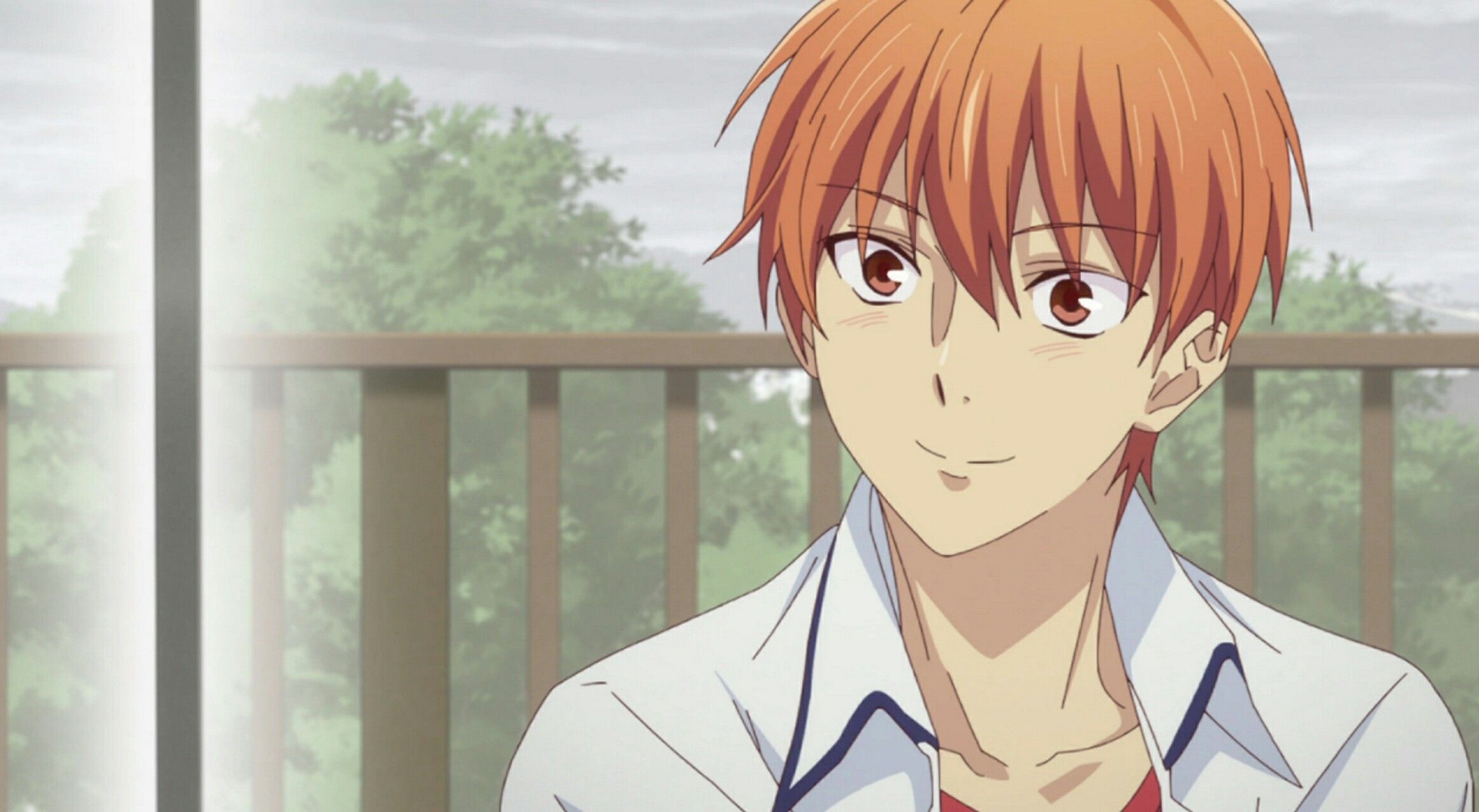 Anime boy, Fruits Basket, Emotional scenes, Anime fan, 2330x1280 HD Desktop