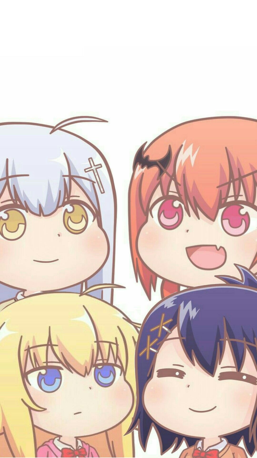 Gabriel DropOut, Chibi wallpaper, Anime chibi, Characters, 1080x1920 Full HD Phone