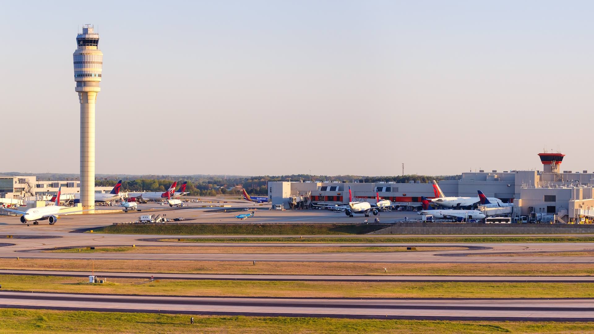 Hartsfield-Jackson Atlanta International Airport, Atlanta airport, ATL, 1920x1080 Full HD Desktop