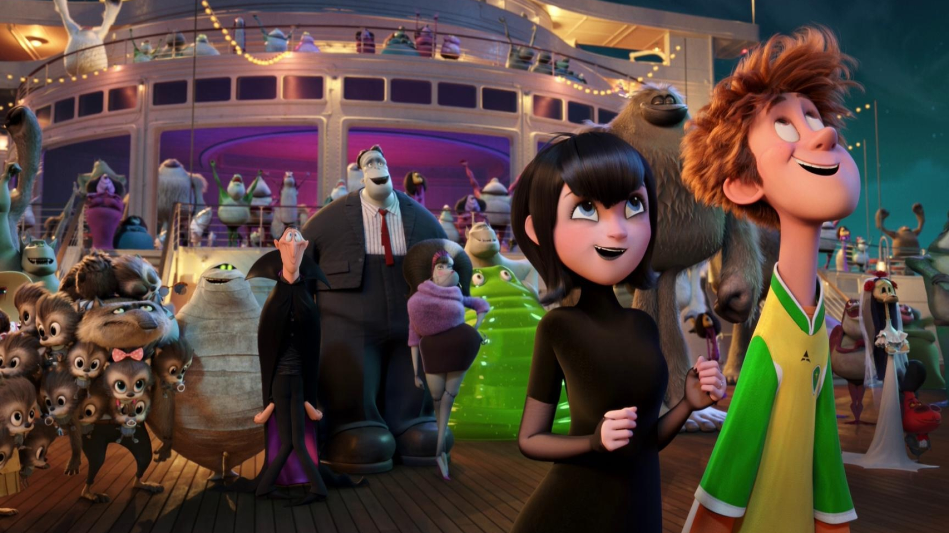 Hotel Transylvania fun, Puppy movie, Streaming online, Watch with delight, 1920x1080 Full HD Desktop