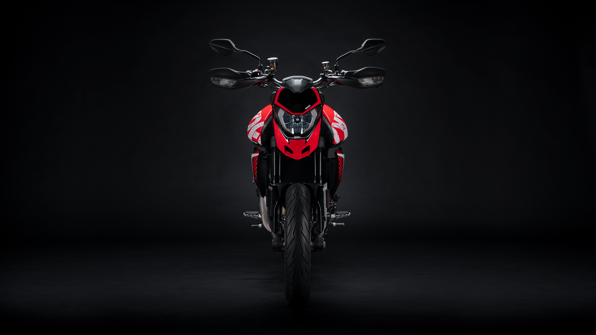 RVE Front View, Ducati Hypermotard 950 Wallpaper, 1920x1080 Full HD Desktop